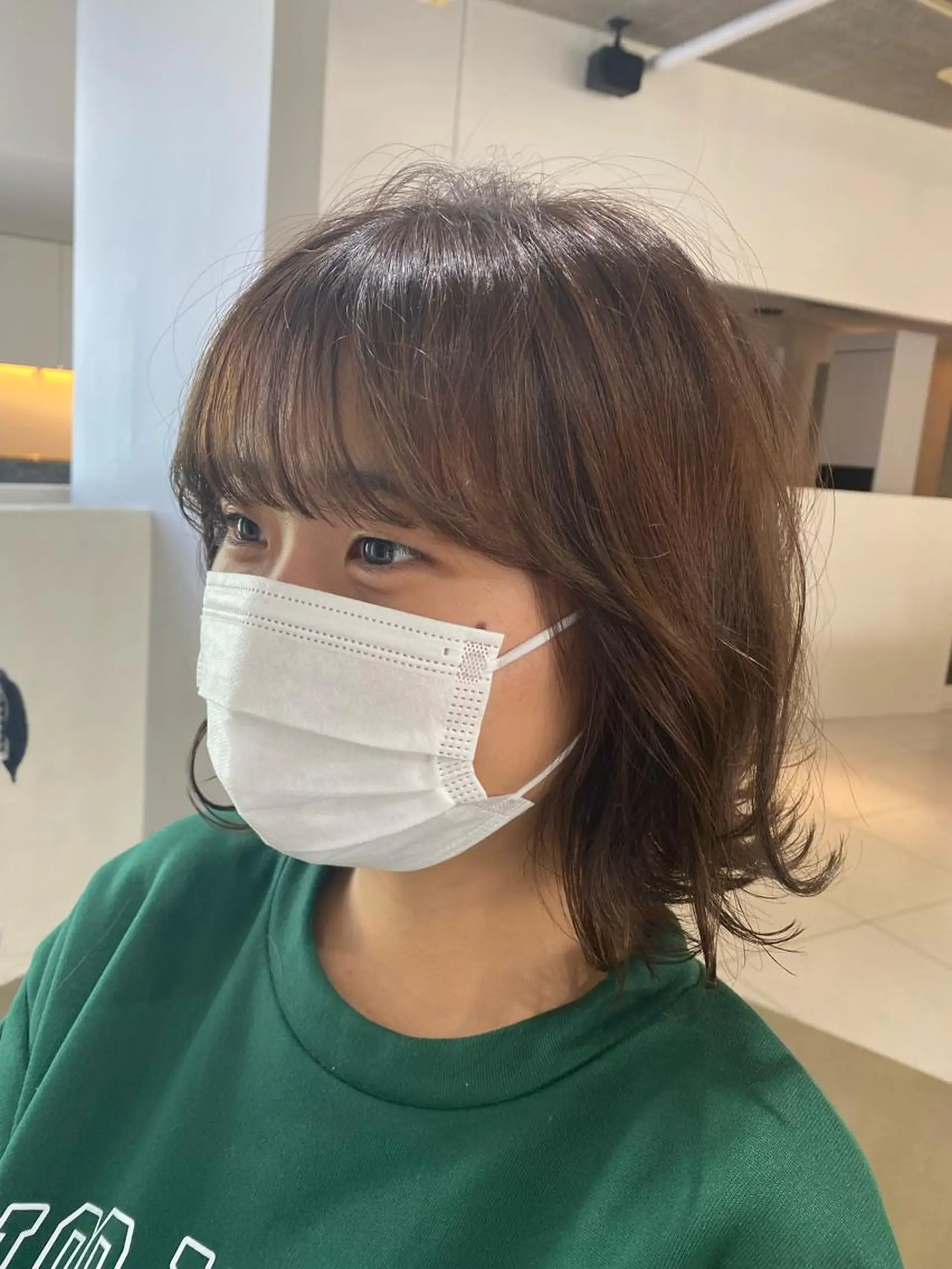 ショート 顔まわりレイヤー レイヤーカット I nagiのヘアスタイル