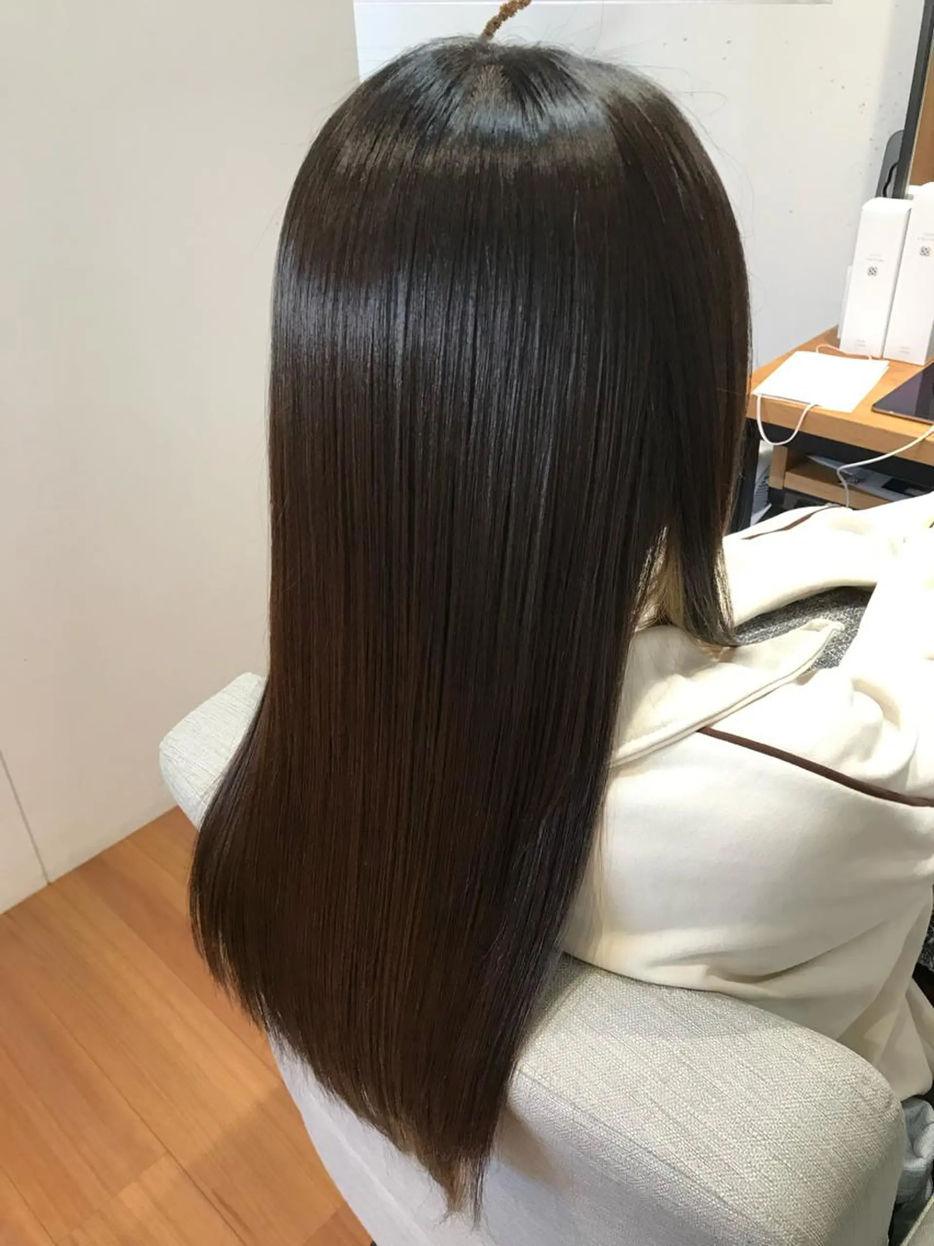 ロング 髪質改善 トリートメント カット 縮毛矯正 トリートメント 髪質改善&Spa fee by carrefour 大橋店[フィー・バイ・カルフール大橋]所属・stylist Yukieのヘアスタイル