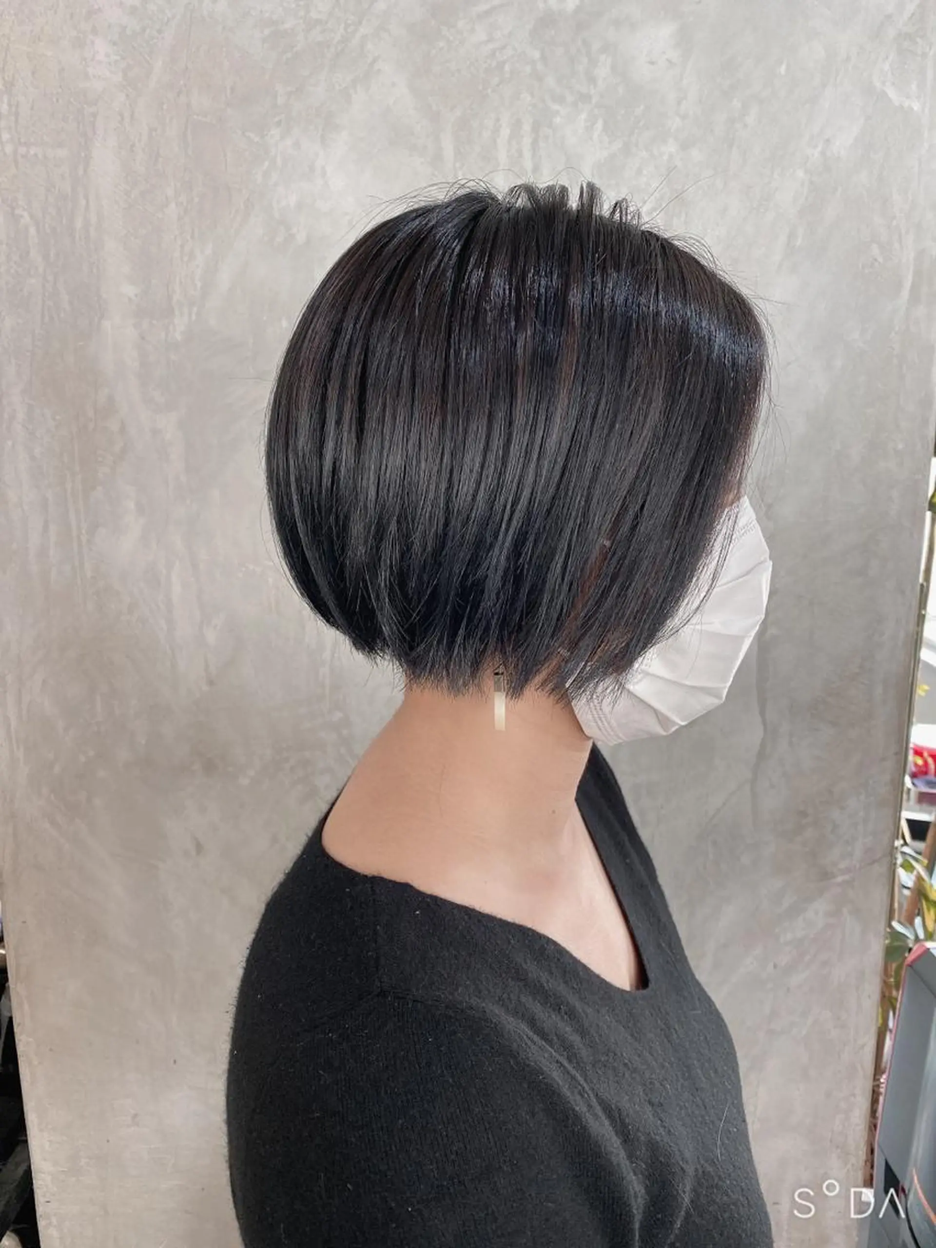 ショート カラー ヘアアレンジ stylist/蛯谷 珠里のヘアスタイル