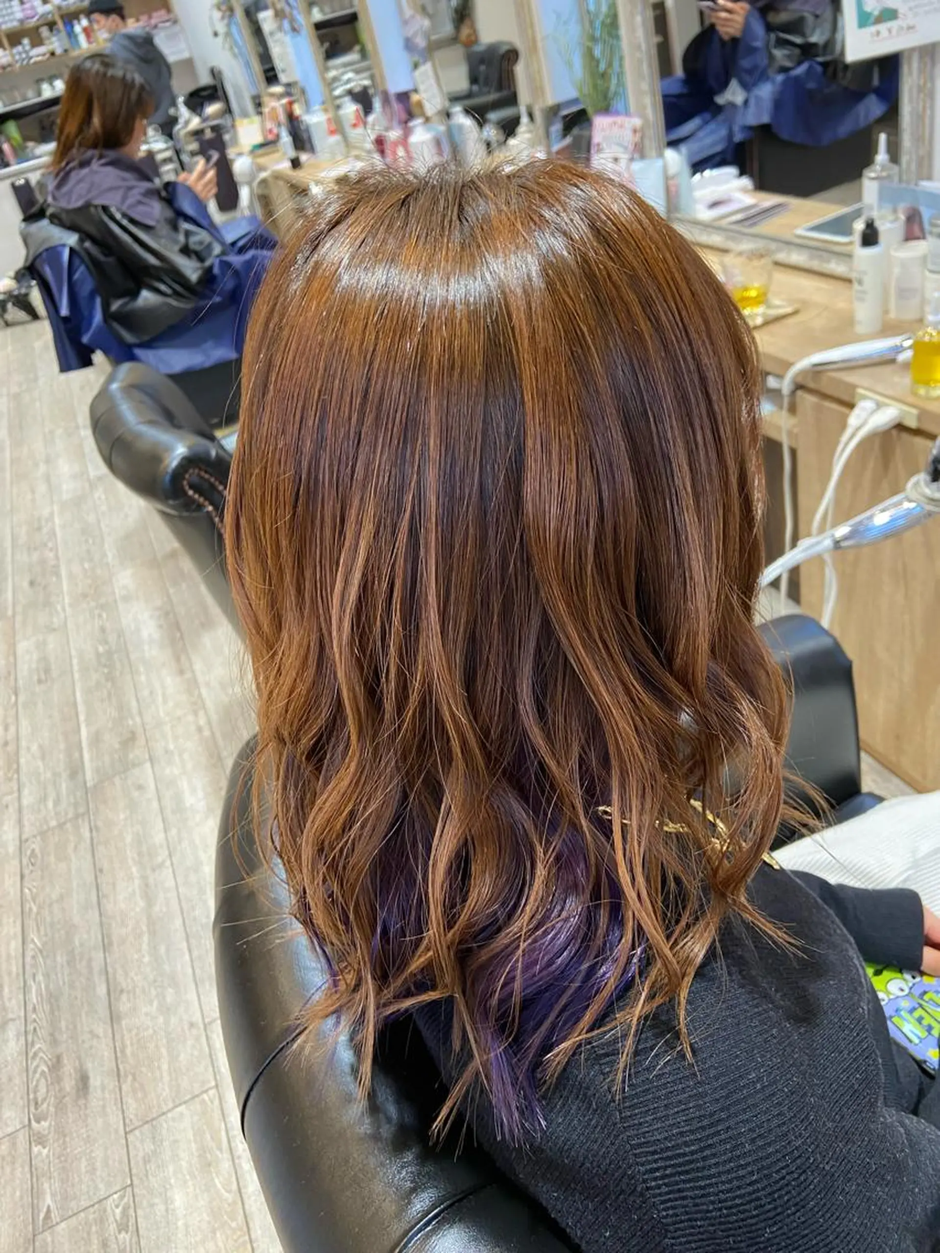 カラー 🪼高評価🪼 💎柴崎の藤咲💎のヘアスタイル