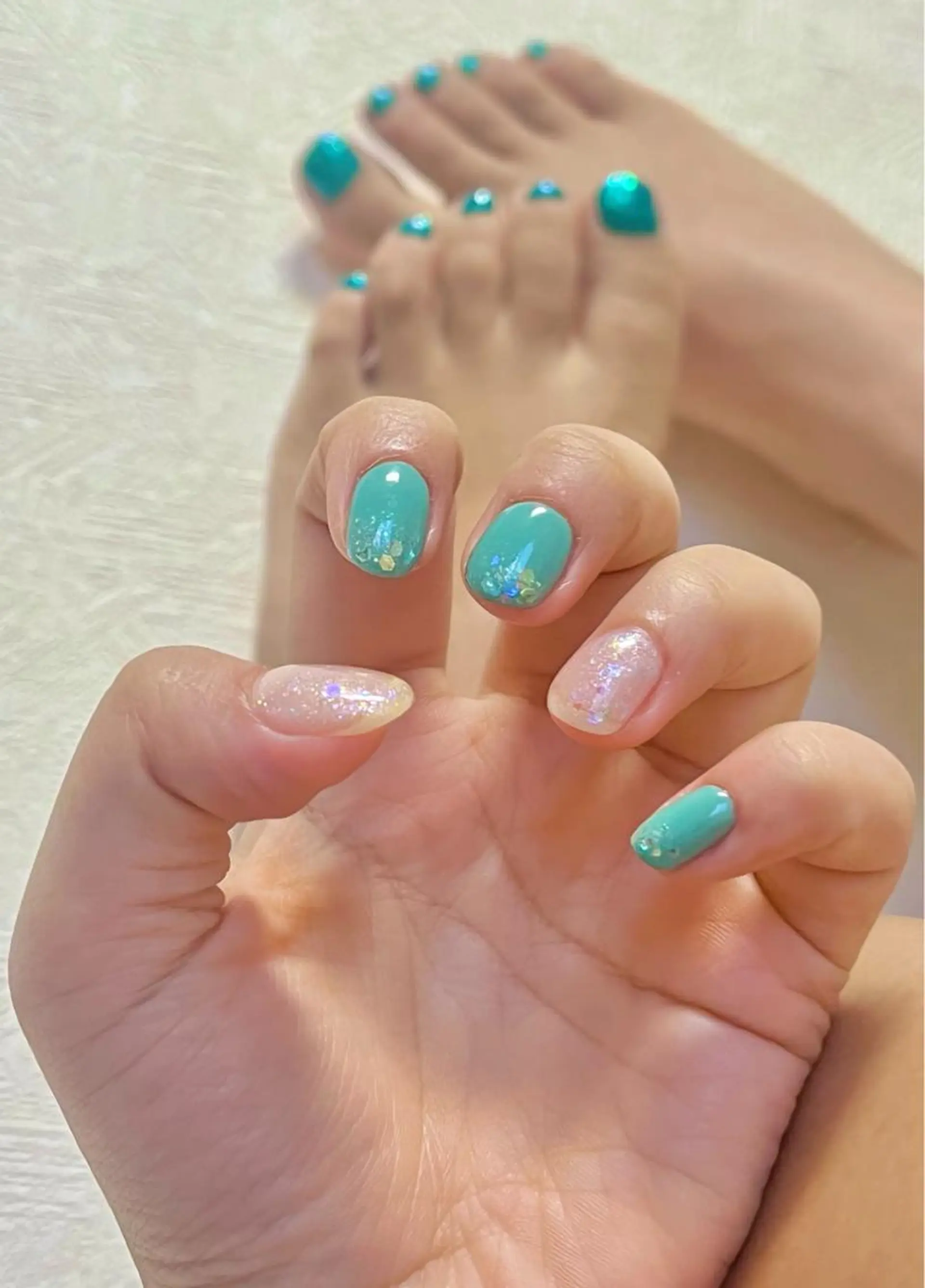 ネイル フットネイル ジェルネイル ネイルサロン　リリーブランシュ所属・森 瑞紀のネイルデザイン