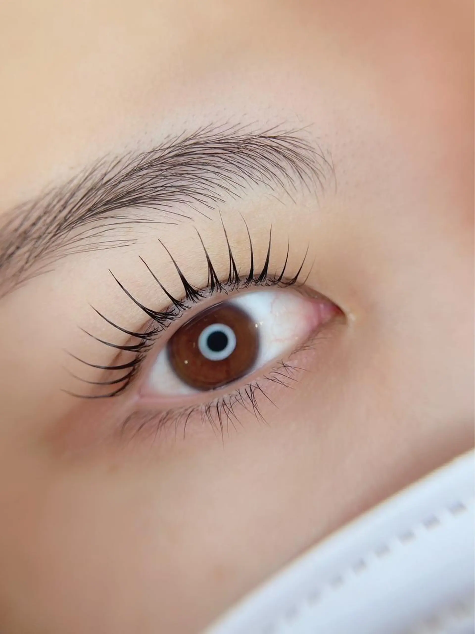 マツエク・マツパ パリジェンヌラッシュリフト L'aube eyelashのマツエク・マツパデザイン