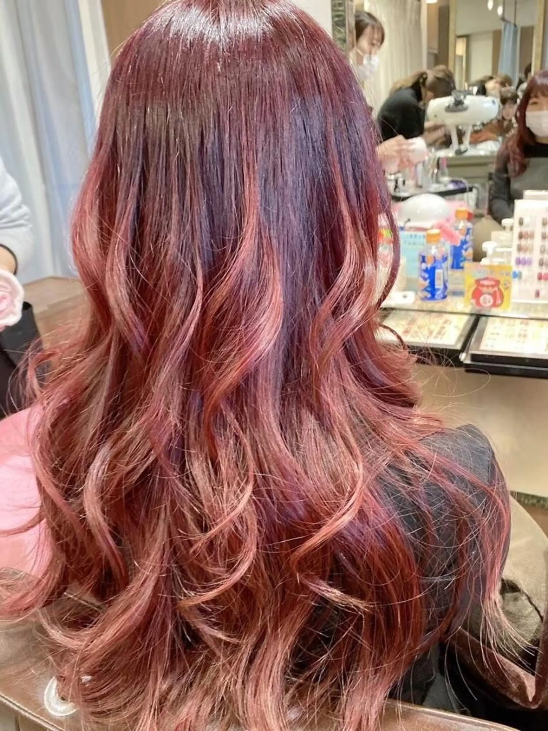 セミロング カラー 豊中/メンズ特化 岡田 龍之介のヘアスタイル