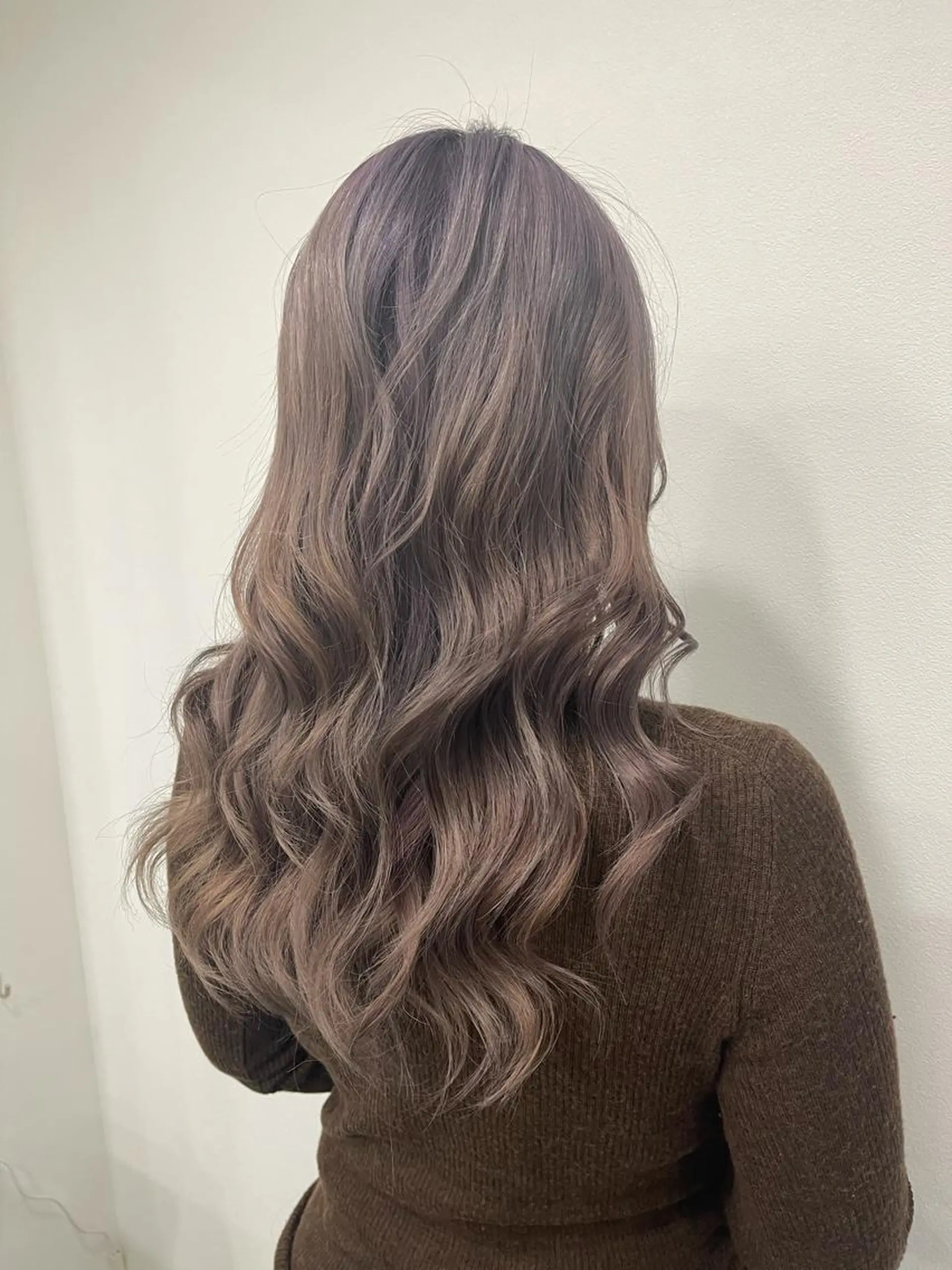 ロング カラー ヘアカラー トリートメント &chaLme   心斎橋所属・emi/髪質改善/ 韓国風/艶カラーのヘアスタイル