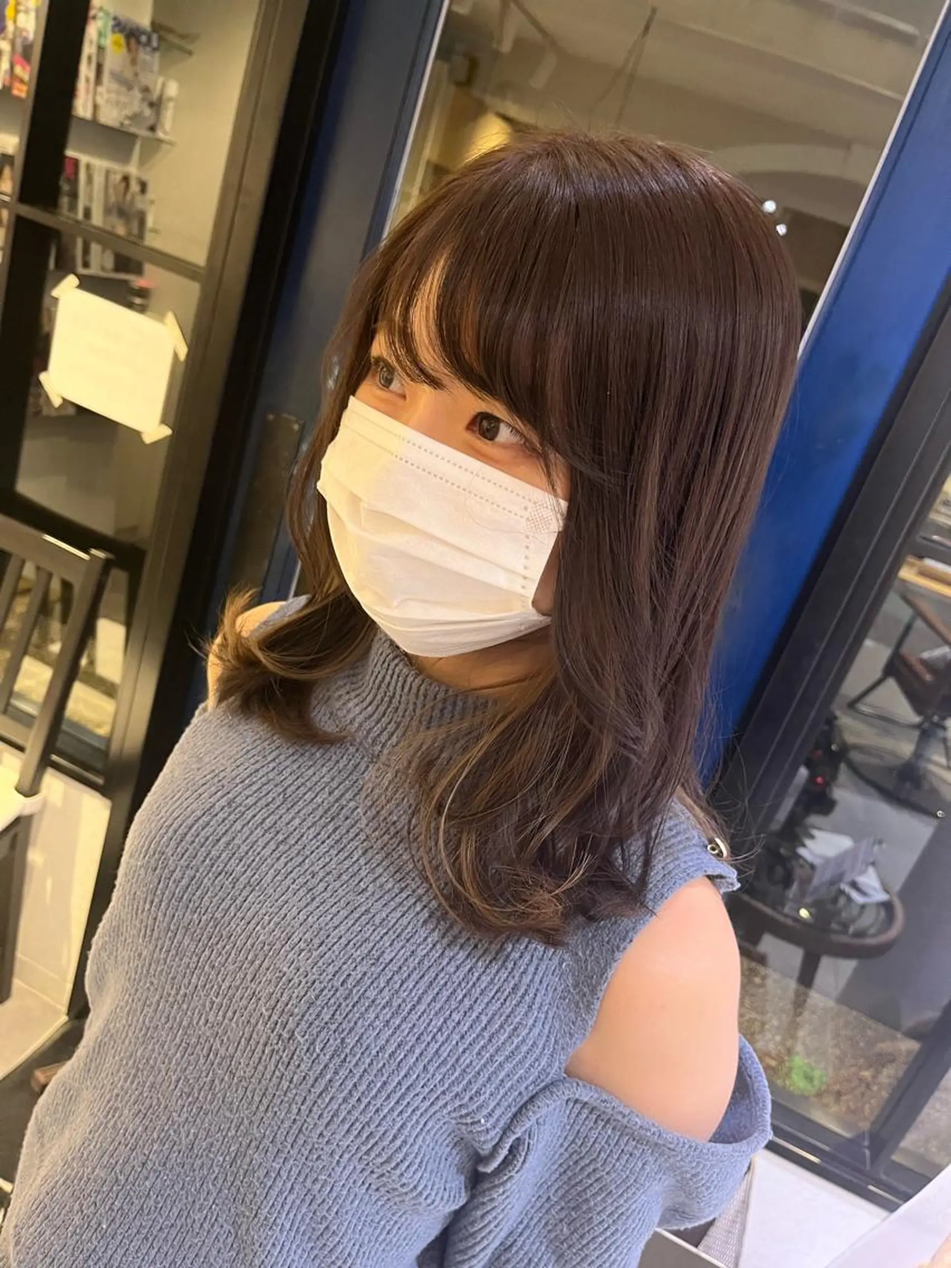 ミディアム 森本峻介 ボブ/透明感カラーのヘアスタイル