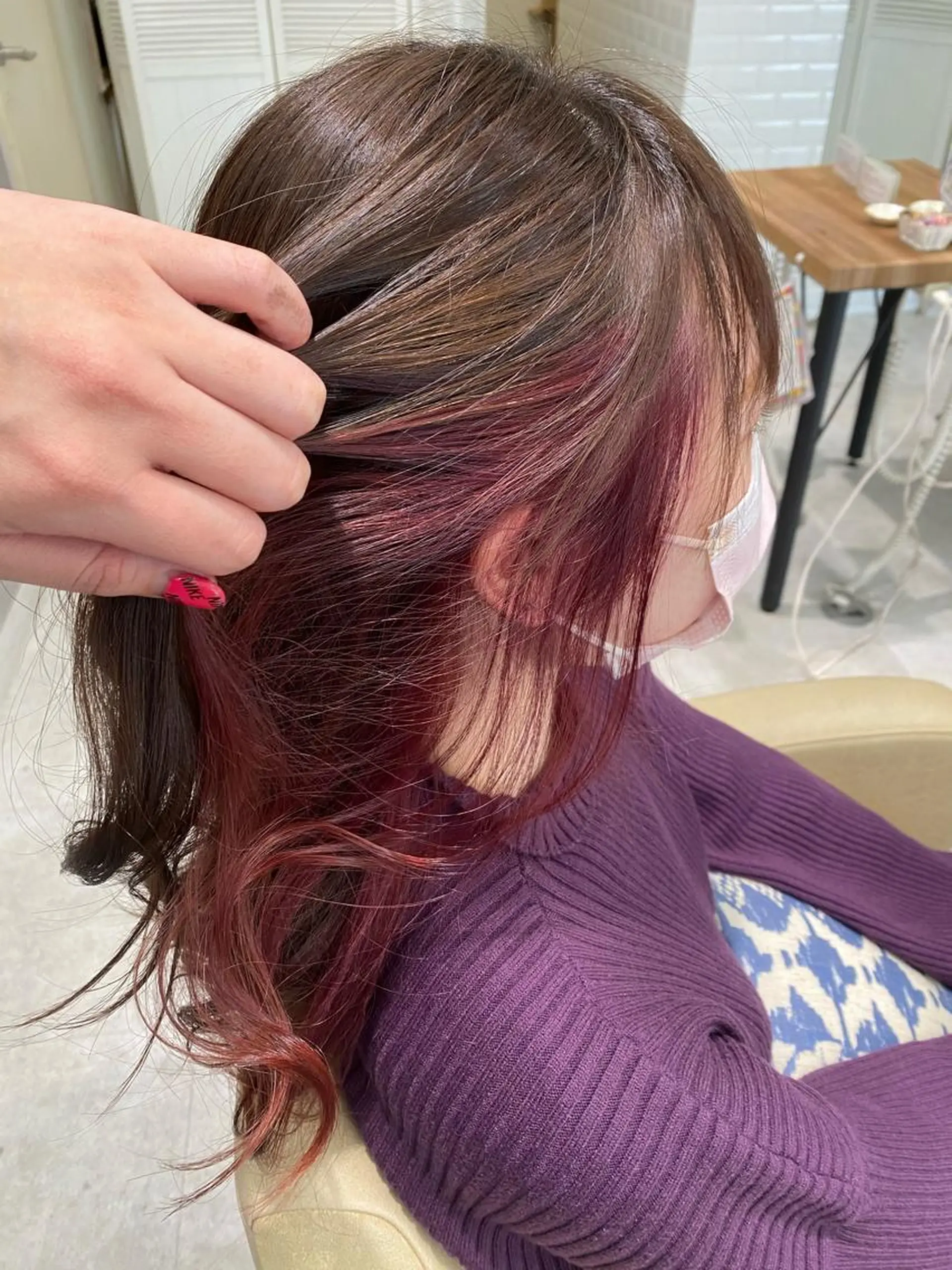 セミロング 【髪質改善　艶髪】 布川　莉穂のヘアスタイル