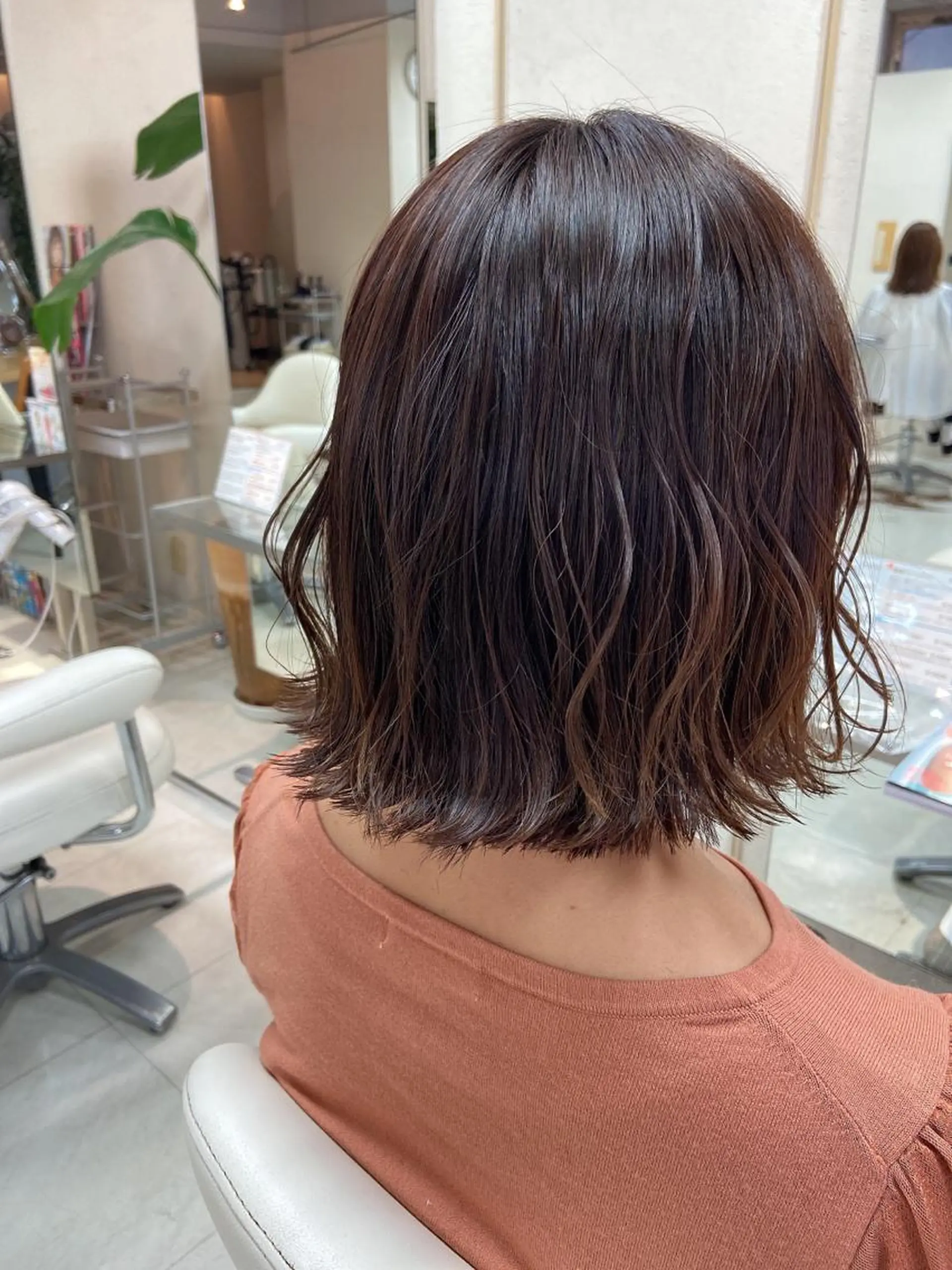 ショート 切りっぱなしボブ ボブ 菊地 美憂のヘアスタイル