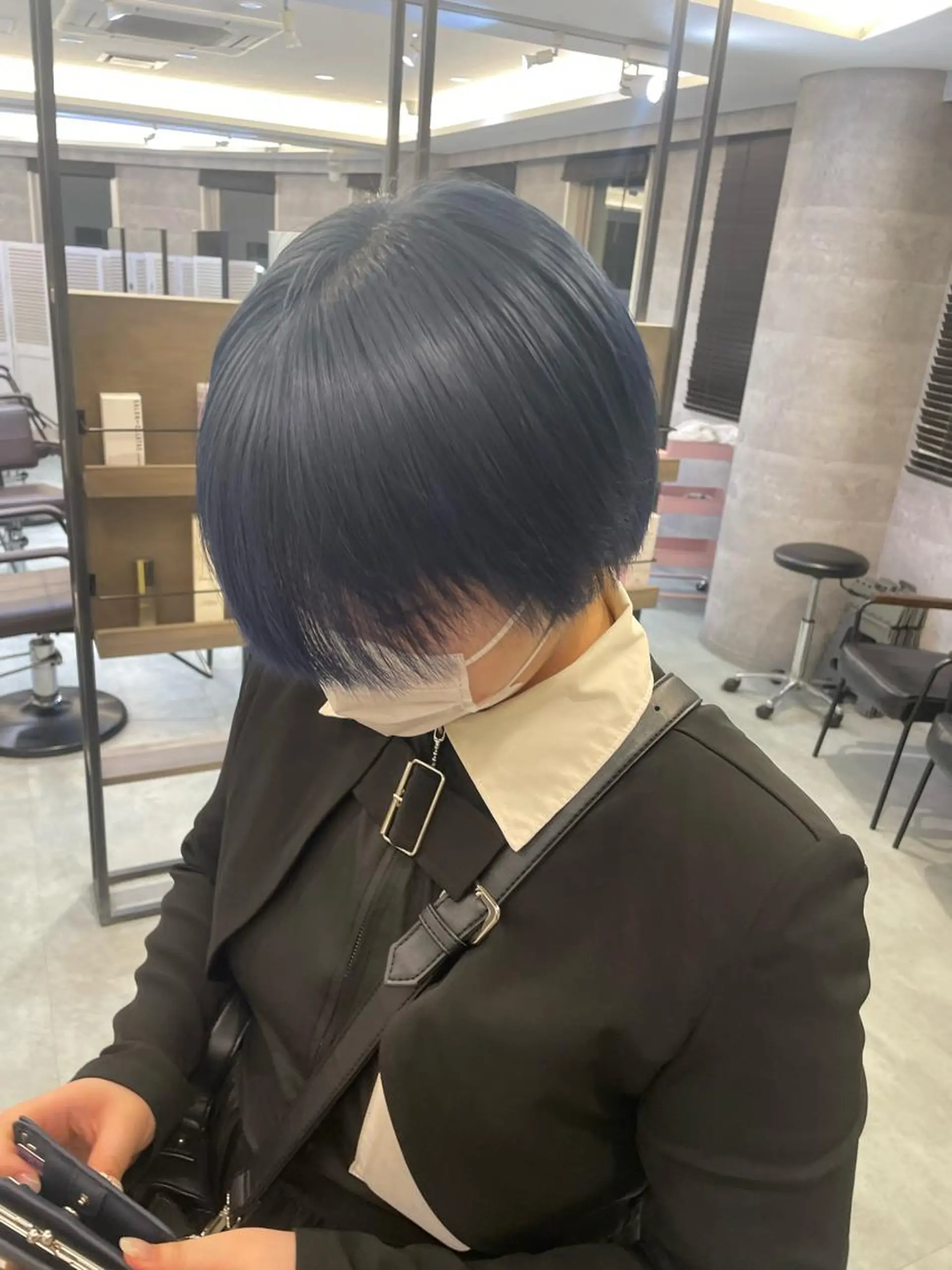 ミディアム ヘアカラー トリートメント ♡似合わせハイトーン ♡maiのヘアスタイル