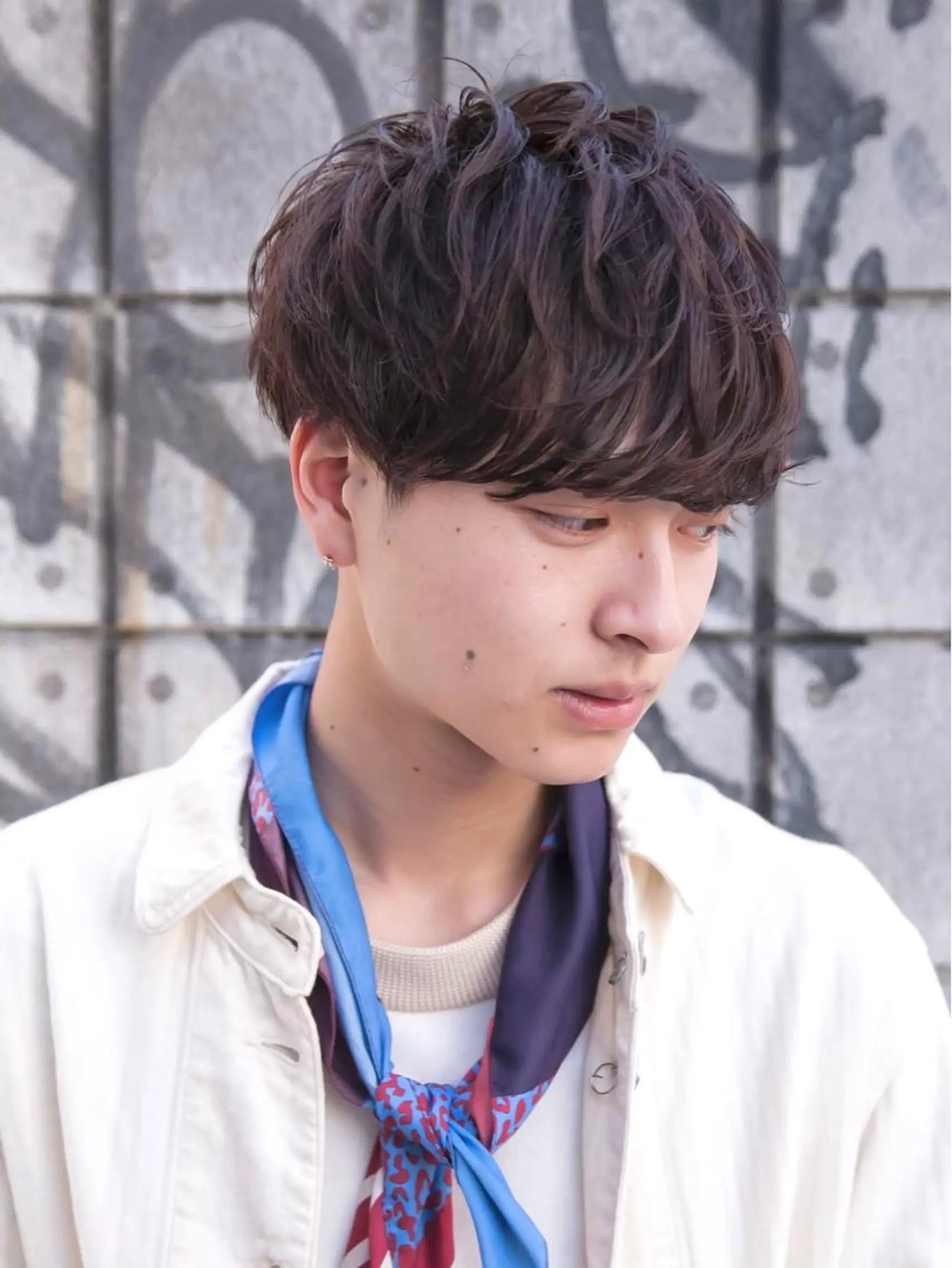 ショート カラー ヘアアレンジ メンズ 🎀暖色カラー🎀 ♡yurika♡のヘアスタイル