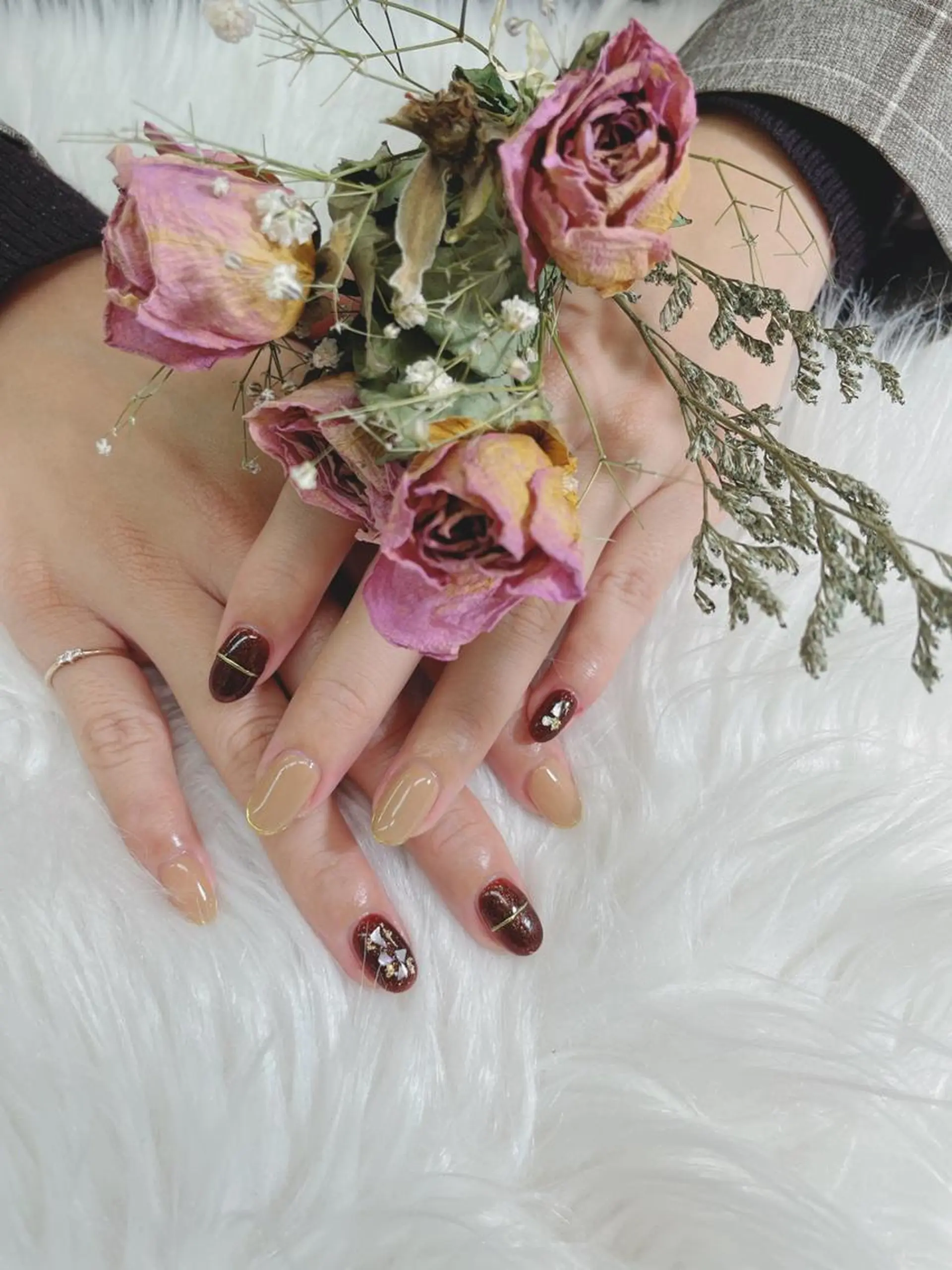 ネイル 🦋ネイルサロン ブラン🌈ゆりのネイルデザイン