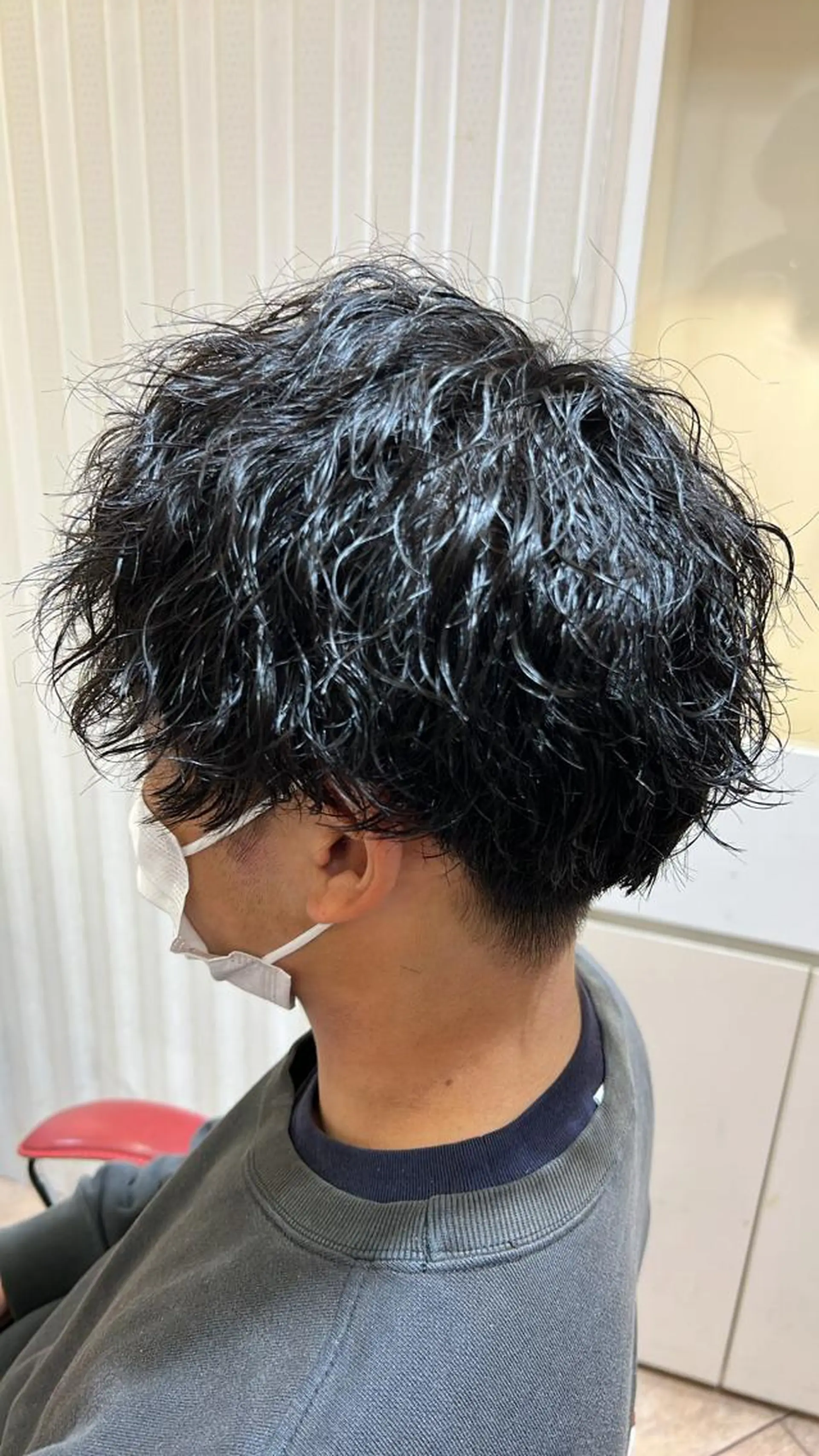 ショート パーマ 🪐メンズ特化 ヤマクラ　タイキのヘアスタイル
