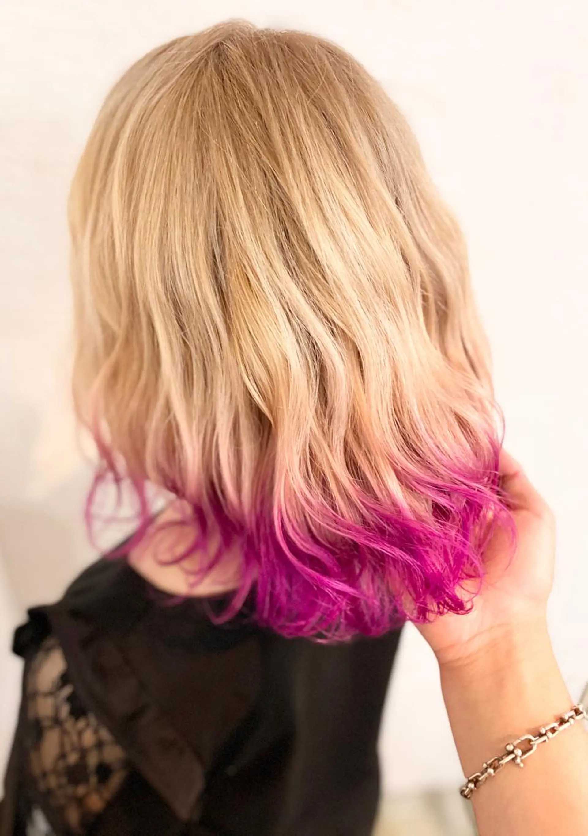 ミディアム カラー ベージュカラー ミルクティーベージュ ピンクカラー 最高峰の技術力☆ 樋口健人のヘアスタイル