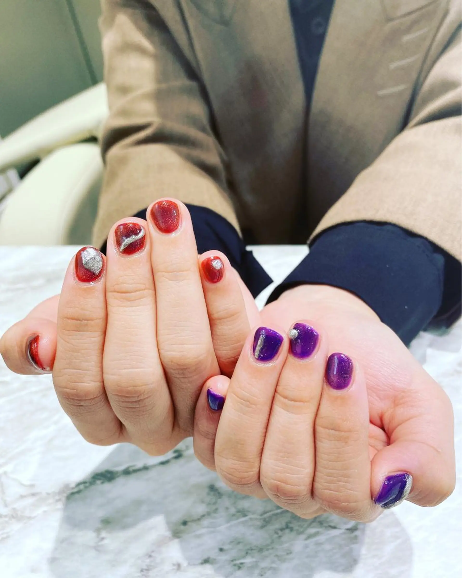 ネイル ハンドネイル フットネイル ハンドケア nail salon  AlgeTy所属・✴︎:.｡. MAKI.｡.:✴︎のネイルデザイン