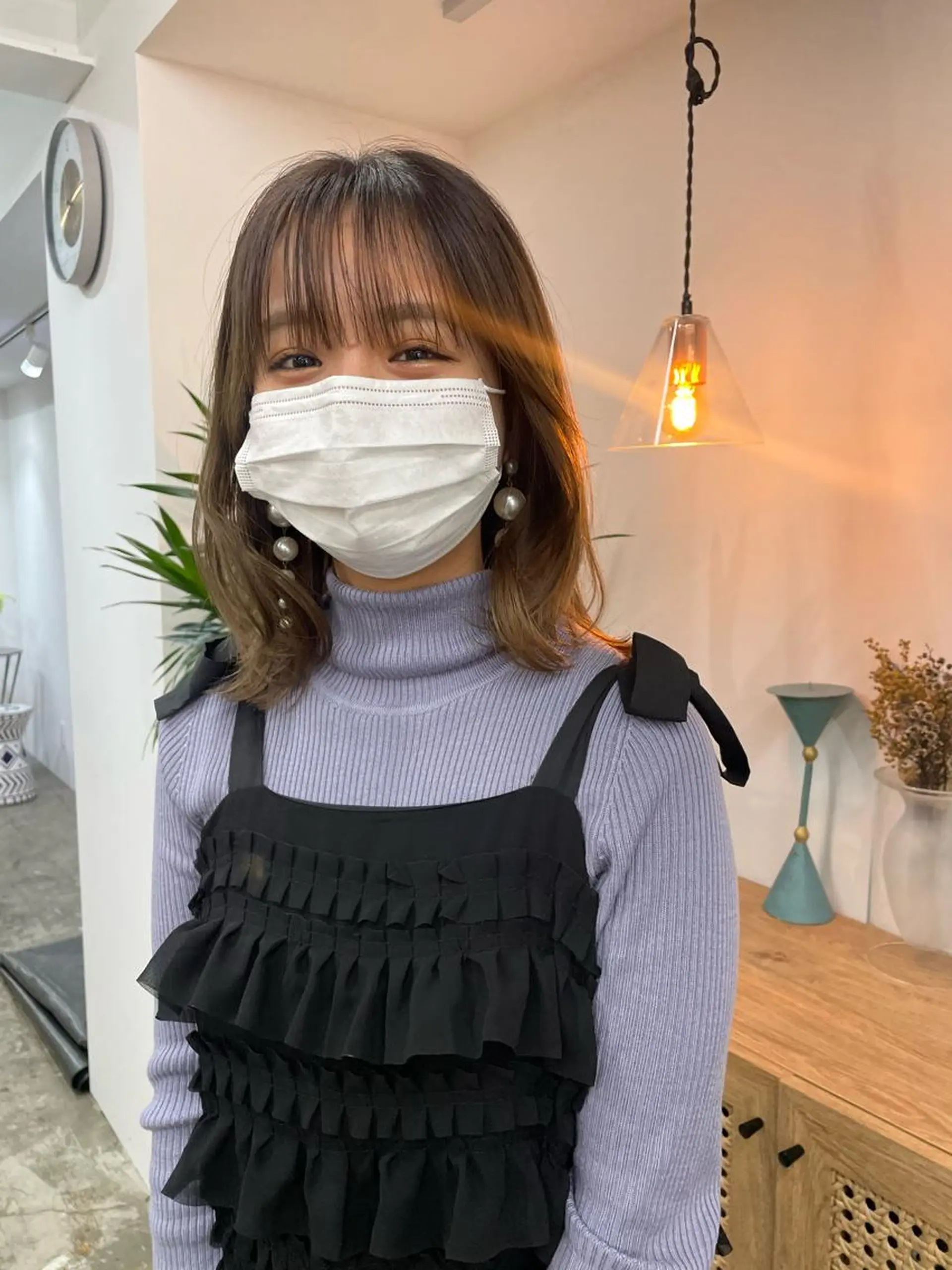 ミディアム さかした ちなのヘアスタイル