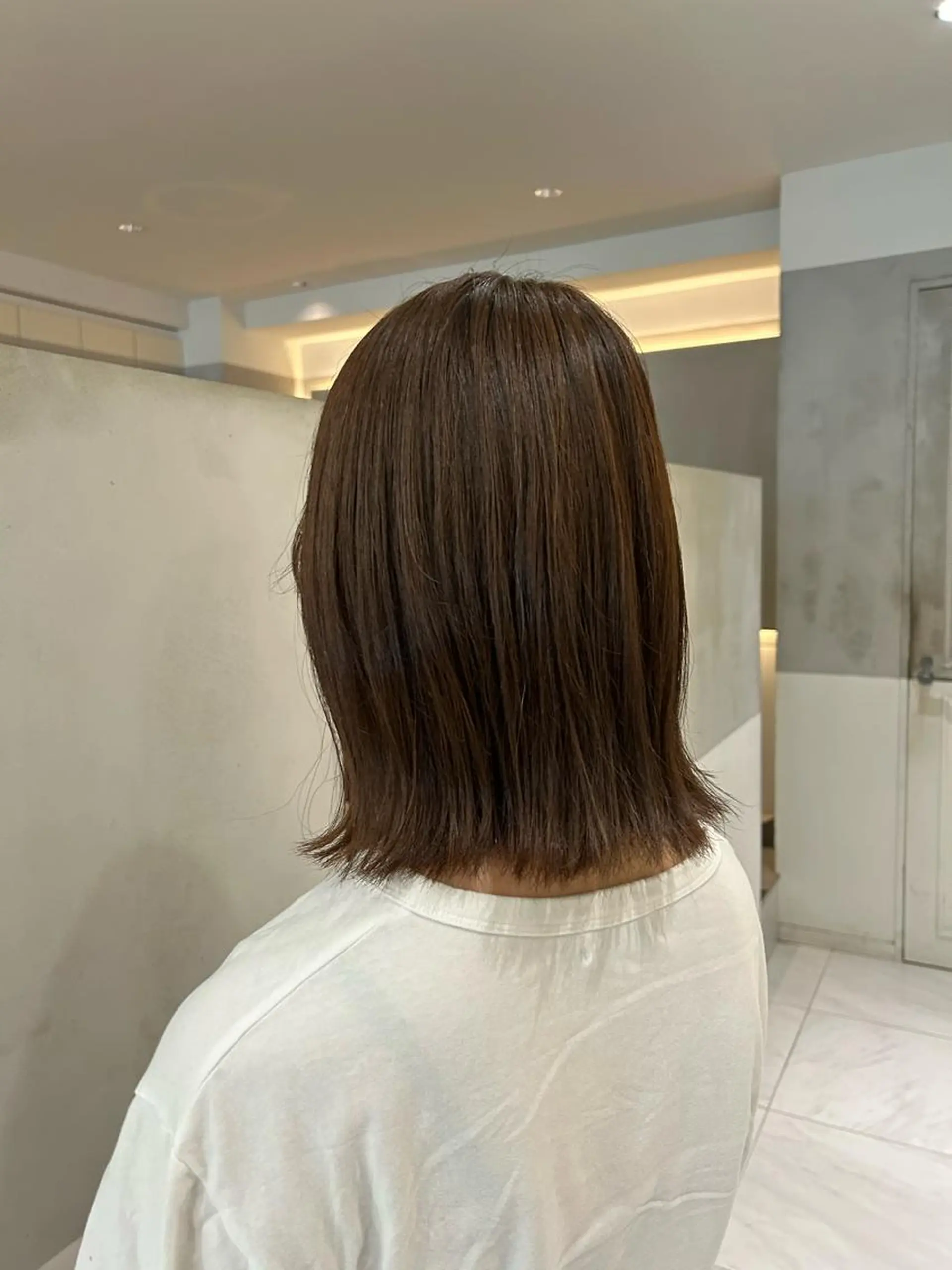 ミディアム ヘアカラー トリートメント ヘアセット ナチュラル/韓国💎 haruka 💎のヘアスタイル