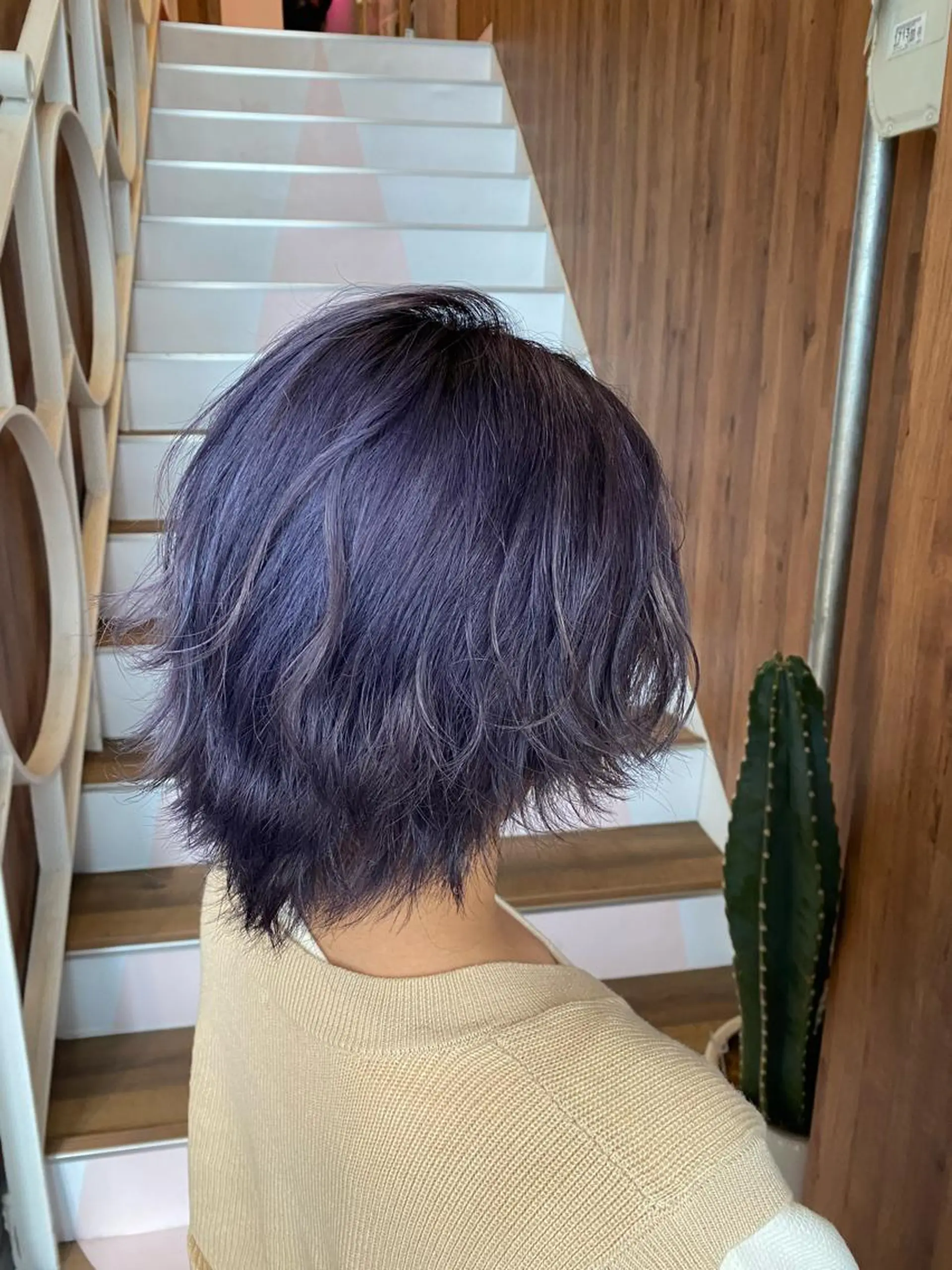 ショート アッシュ カット ヘアカラー 【暗め透明感カラー】 【インナー】小島良太のヘアスタイル