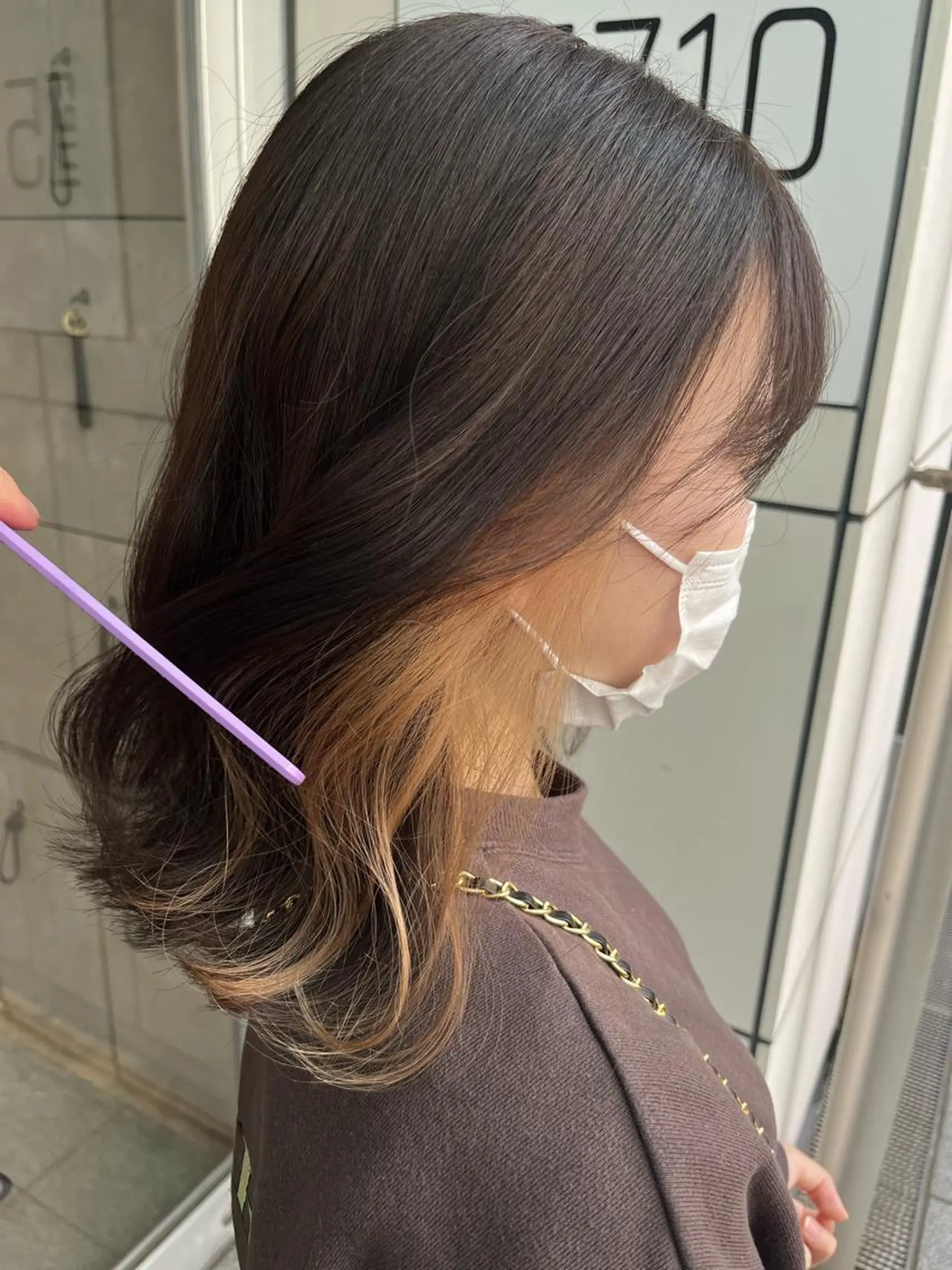 ミディアム カラー 🎀透明感 カラー🎀ミズキのヘアスタイル