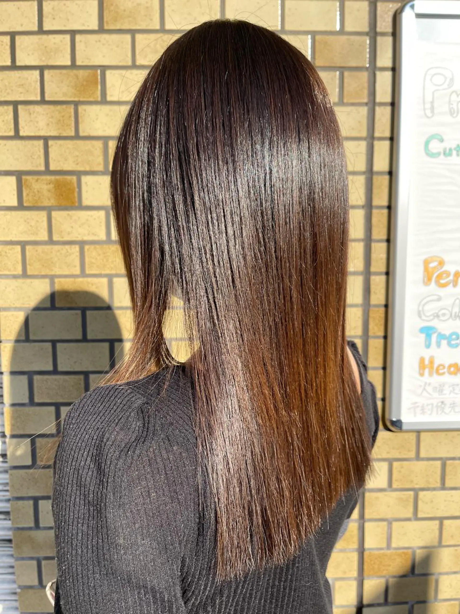 セミロング 久保田 和正のヘアスタイル