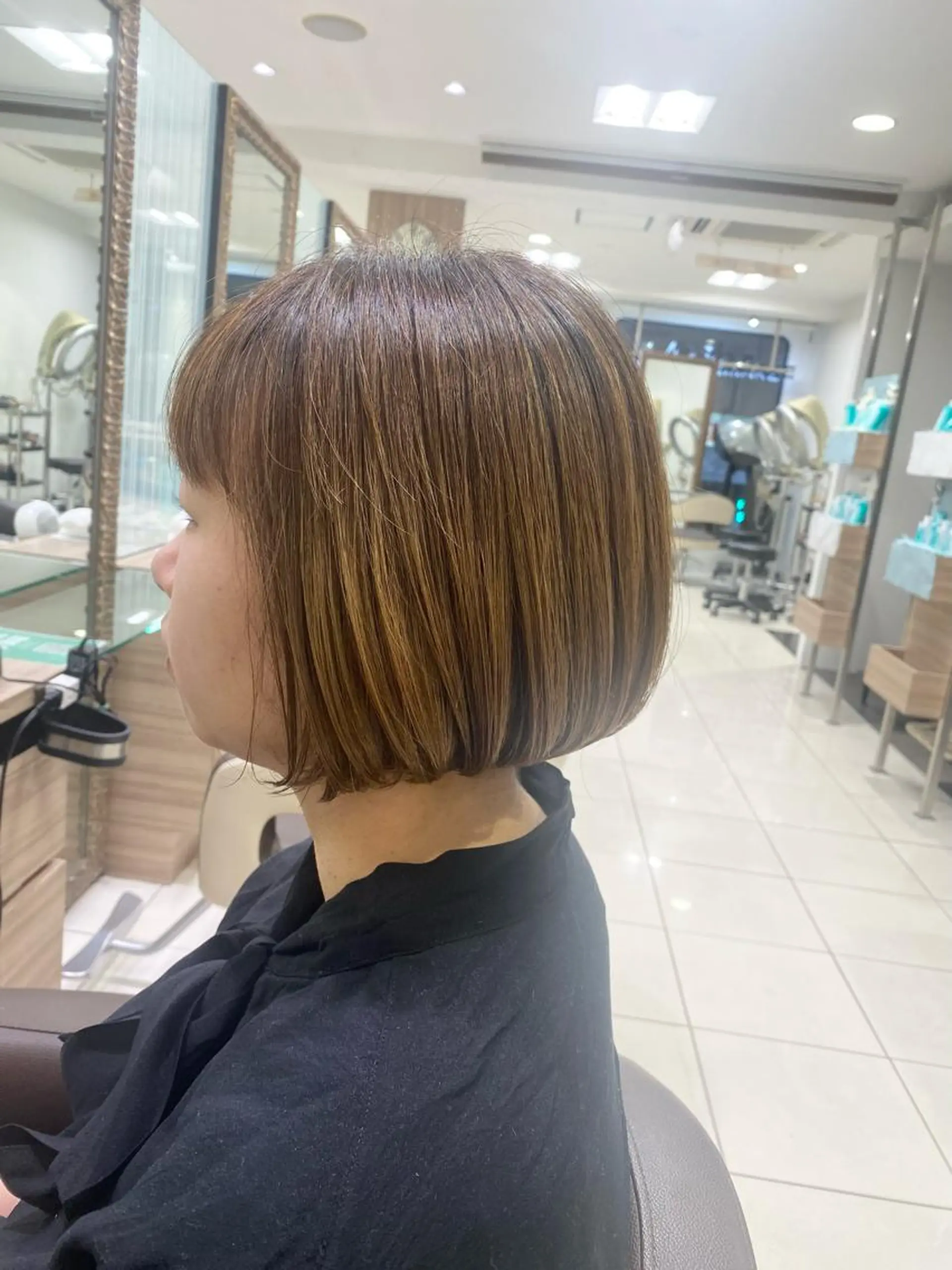 ショート ✨圧倒的ツヤ髪✨ 小野あすかのヘアスタイル