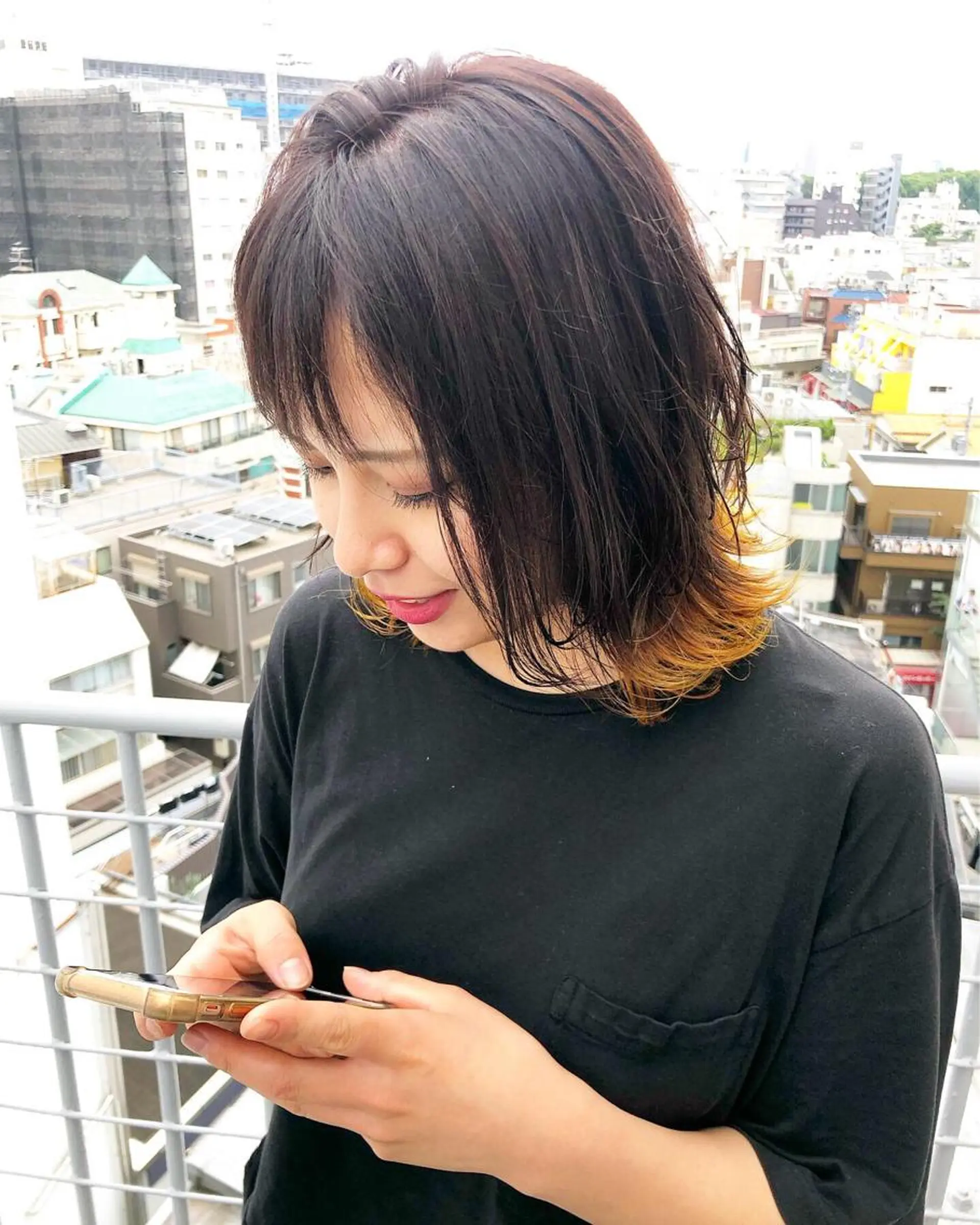 ショート カラー ヘアアレンジ 【池袋/スパイキー ショート】ⓝⓘⓜⓤのヘアスタイル