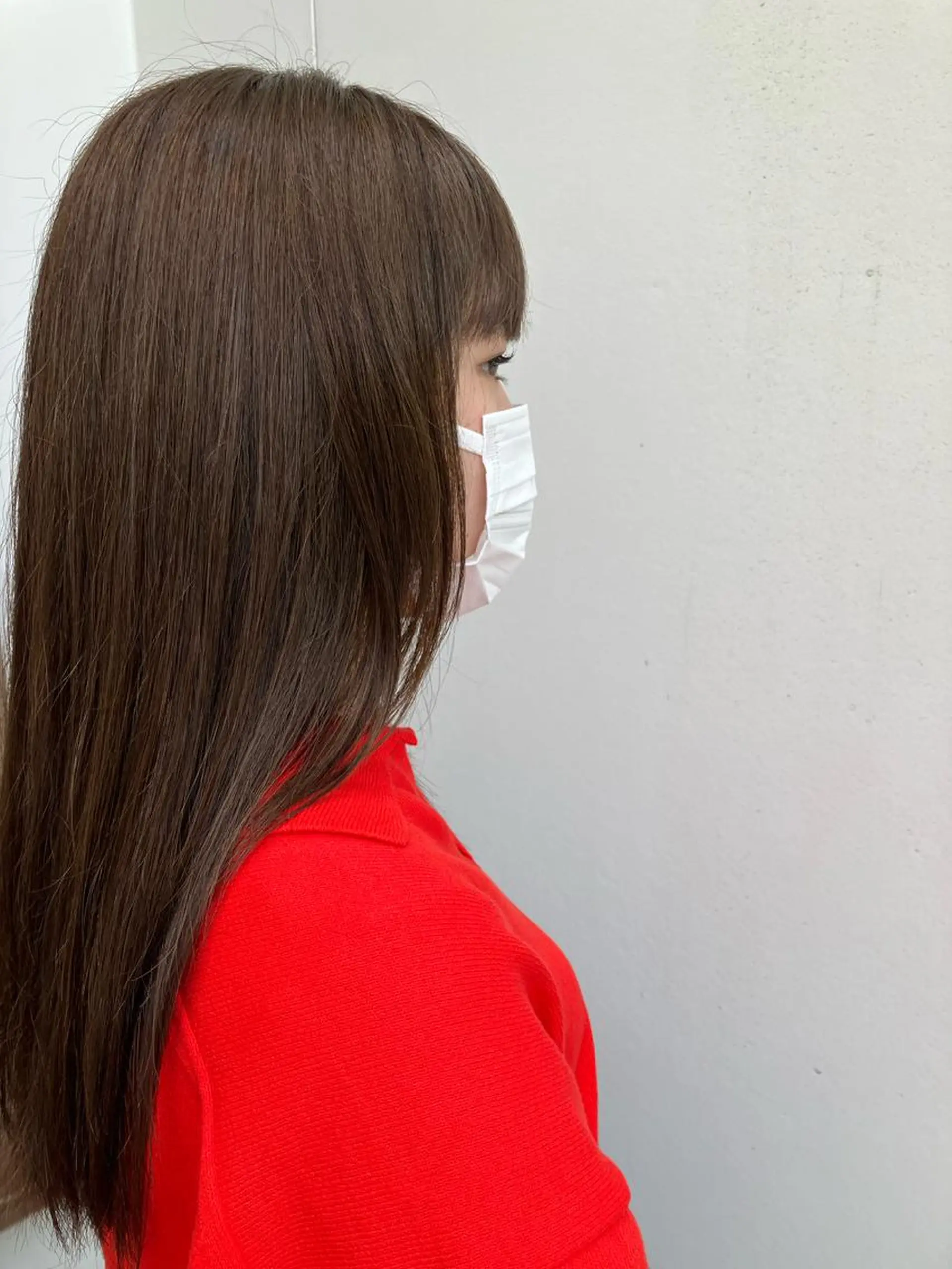 ロング 鈴木 香哉子のヘアスタイル