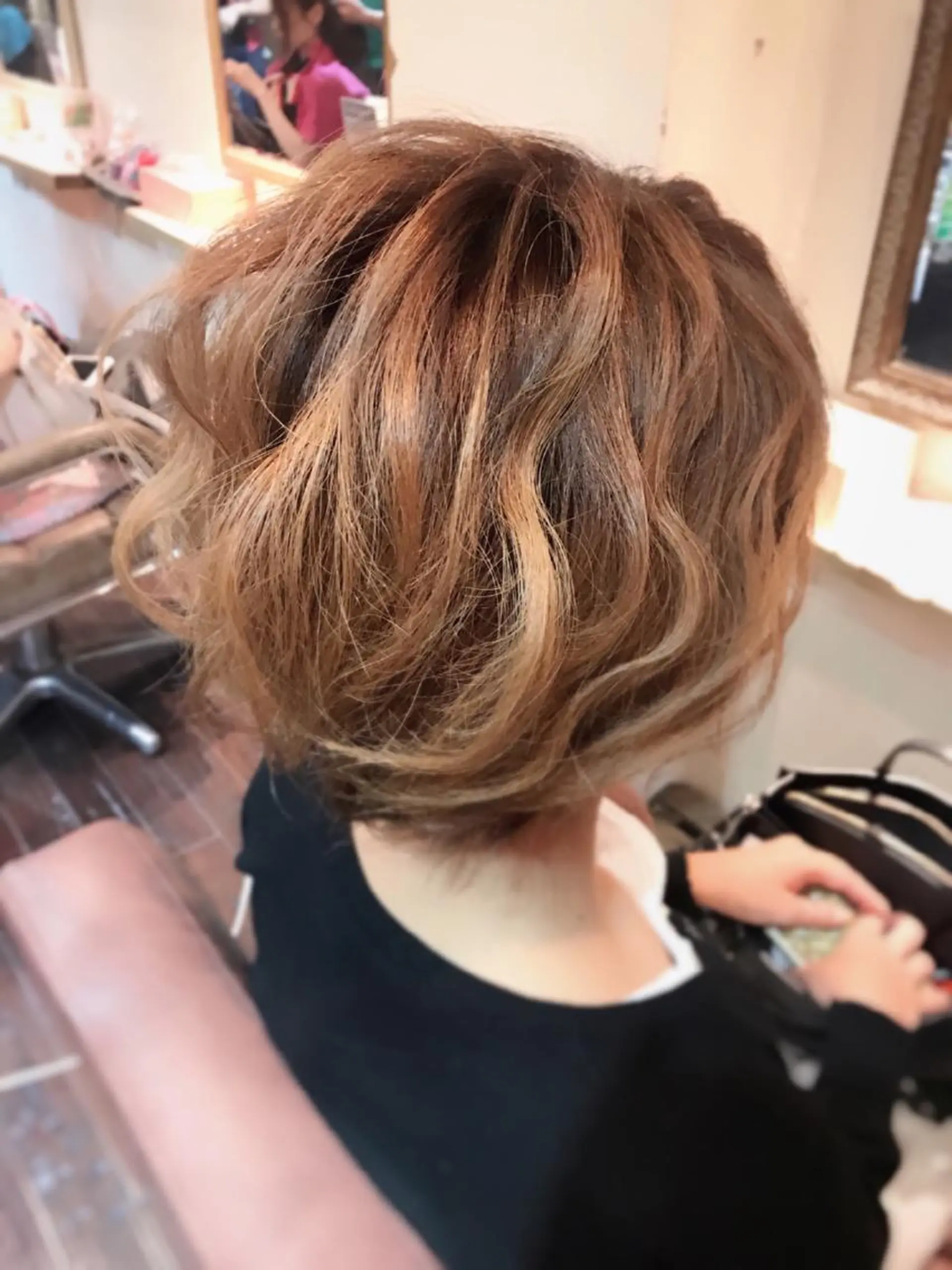 ショート ヘアアレンジ 【カメレオン】 上村 祥子のヘアスタイル
