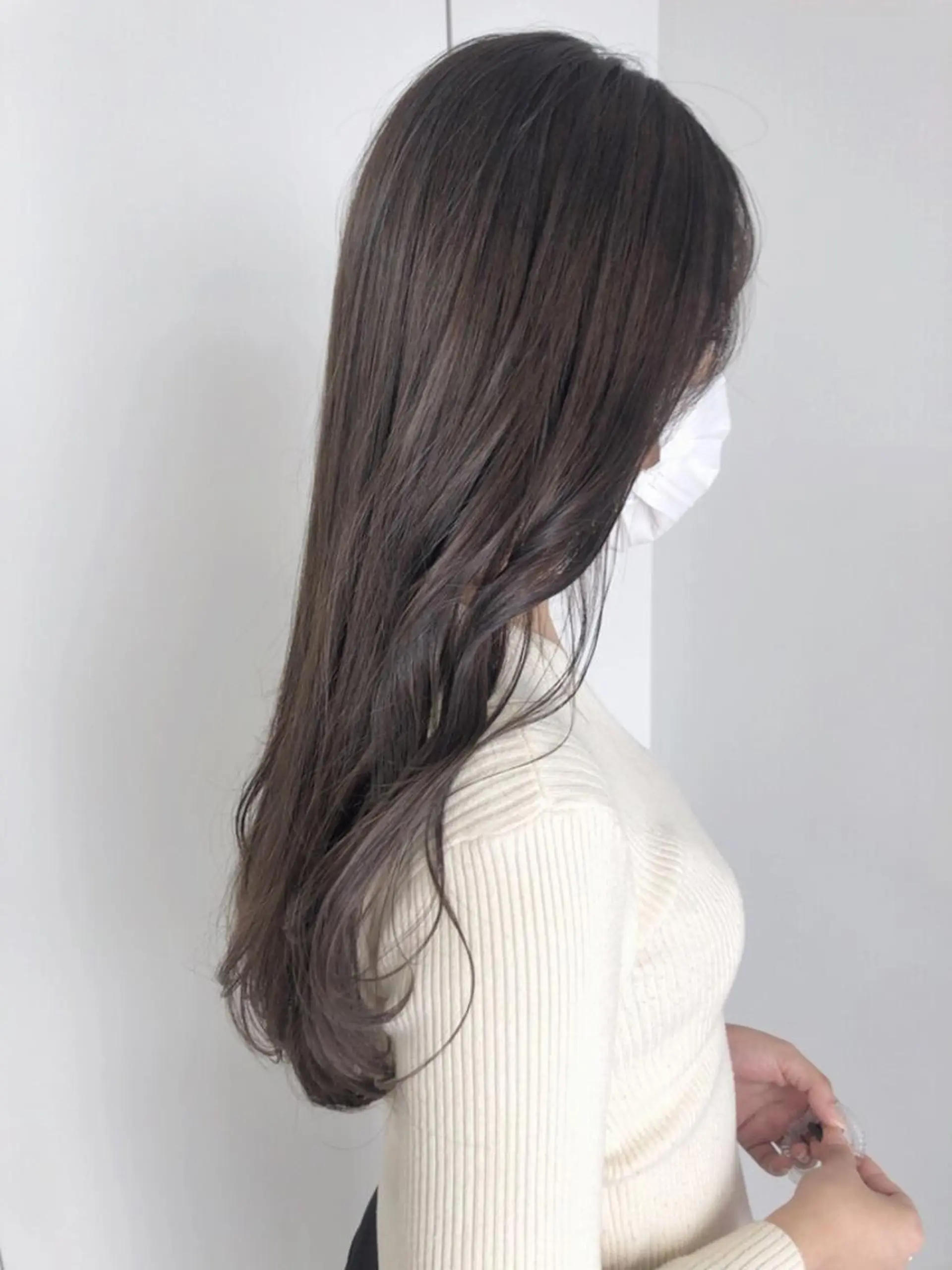 ロング ヘアカラー トリートメント ヘアセット Hair Salon BOTTOMS所属・✨透明感ケアカラー✨ 長野ゆきなのヘアスタイル