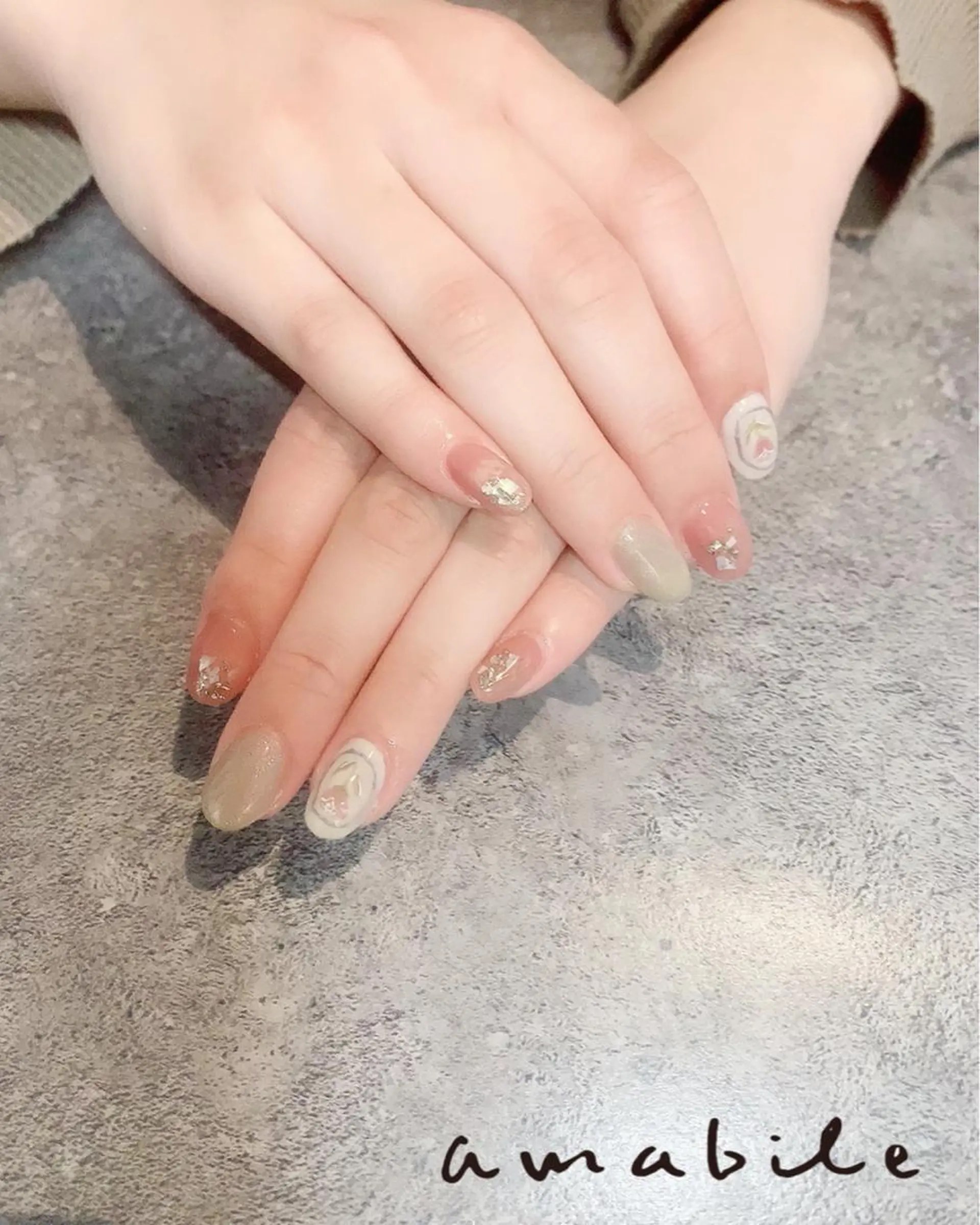 ネイル amabile nailのネイルデザイン