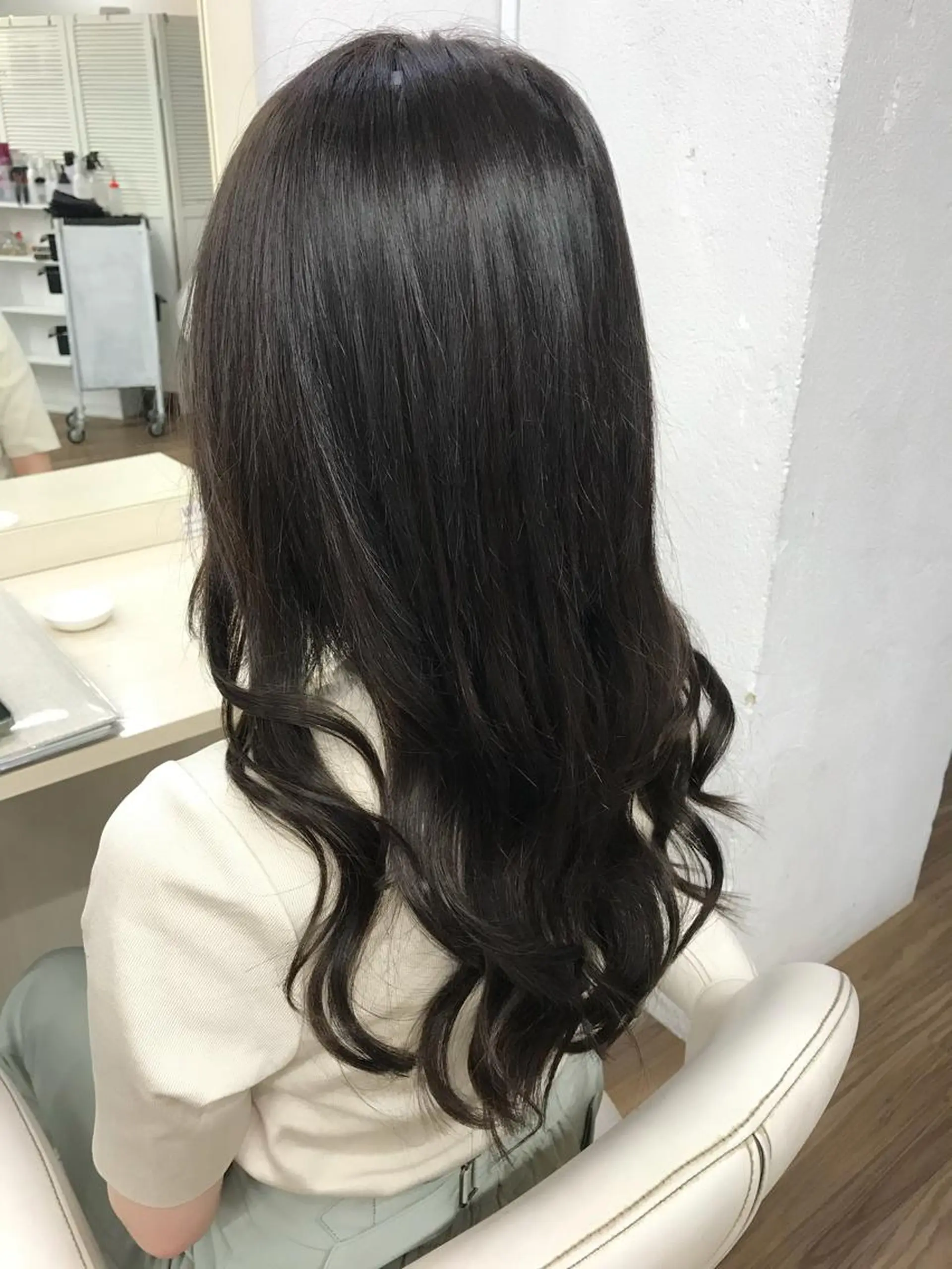 ロング カラー ヘアアレンジ エクステ トリートメント ヘアカラー トリートメント エクステ GLOSS 心斎橋 山上のヘアスタイル
