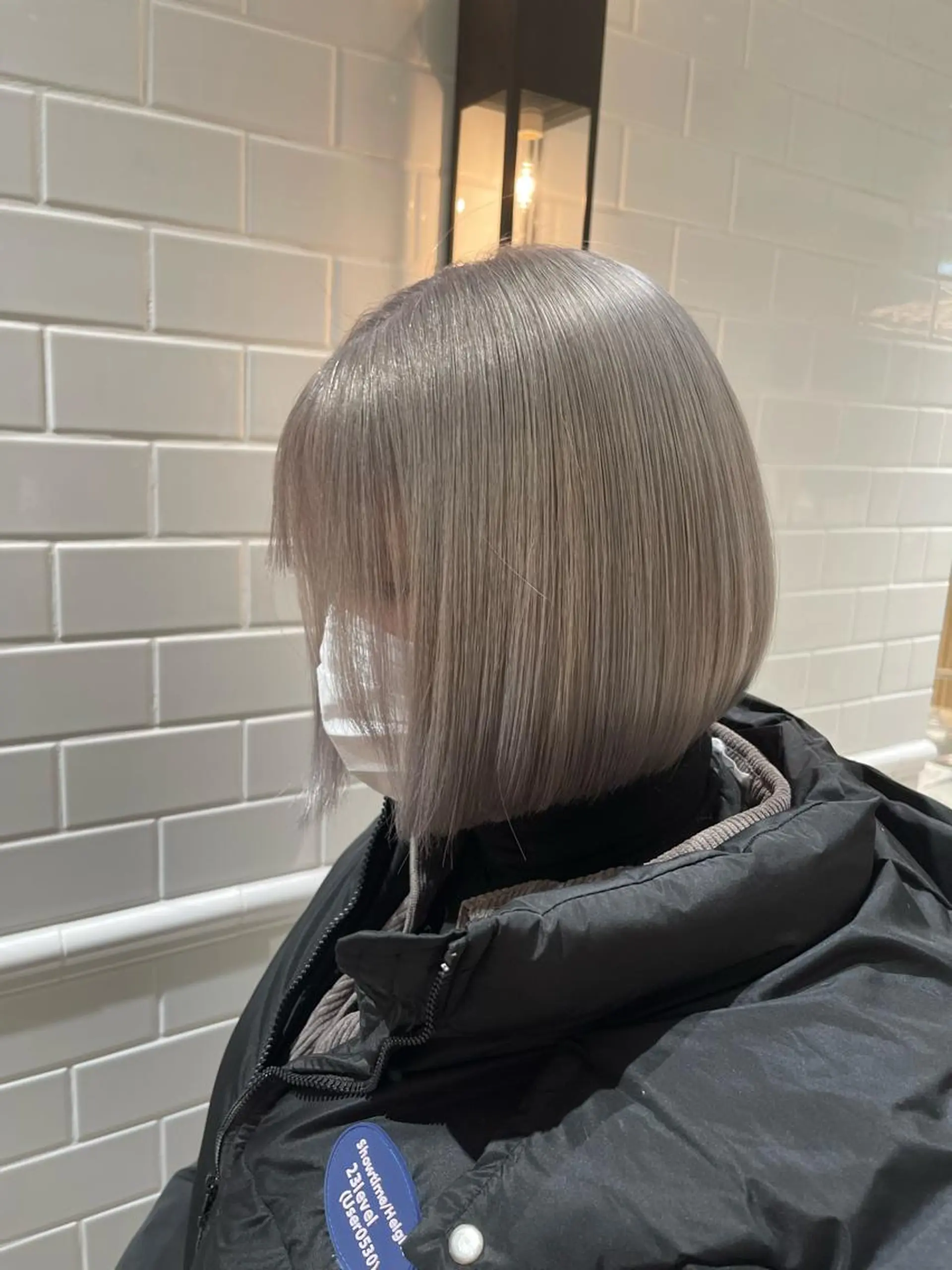 ショート ヘアカラー トリートメント LUCCI所属・udaハイトーン /ボブ/レイヤーのヘアスタイル