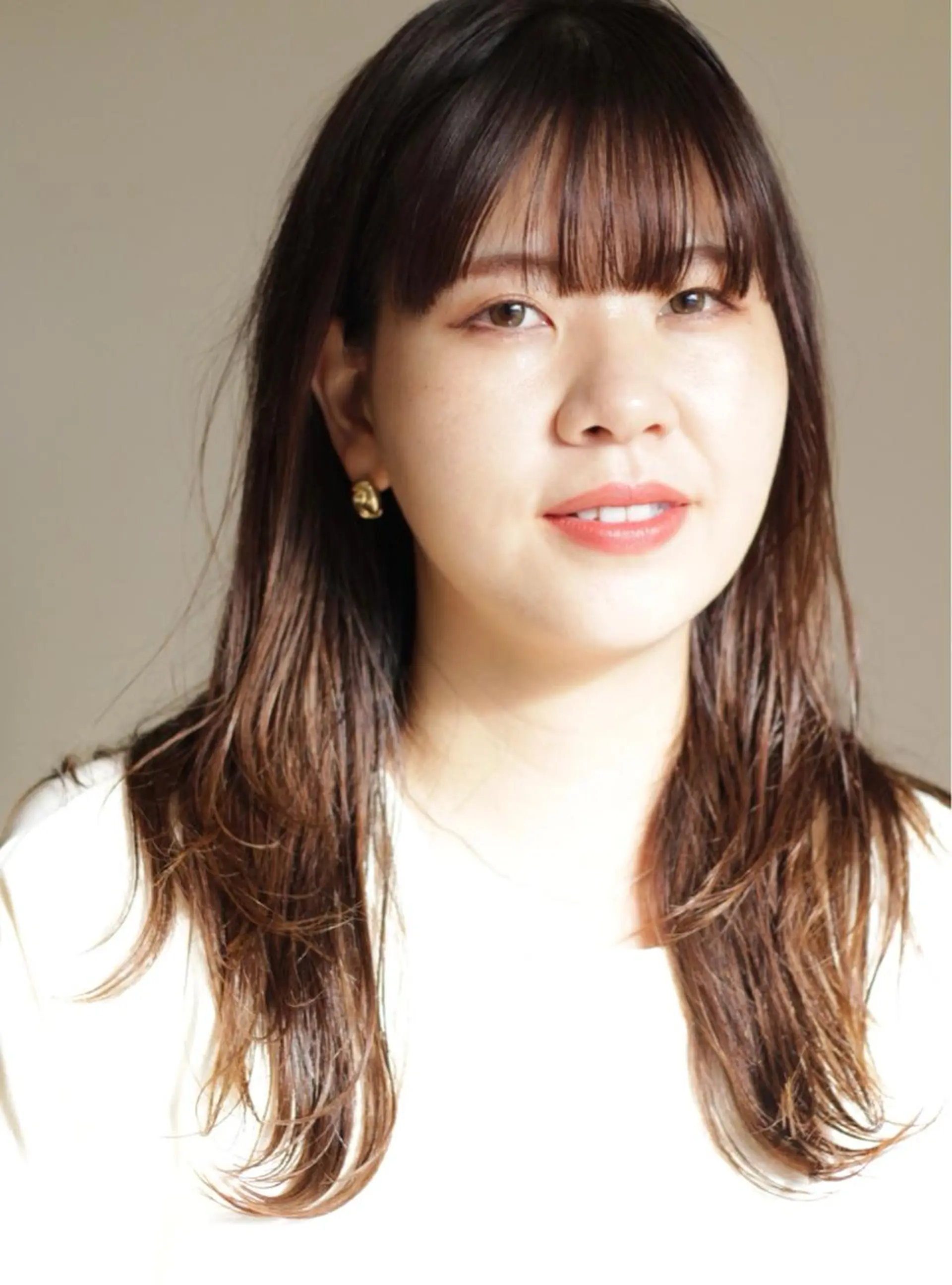 ロング カラー カット ヘアカラー 山本 尚輝のヘアスタイル