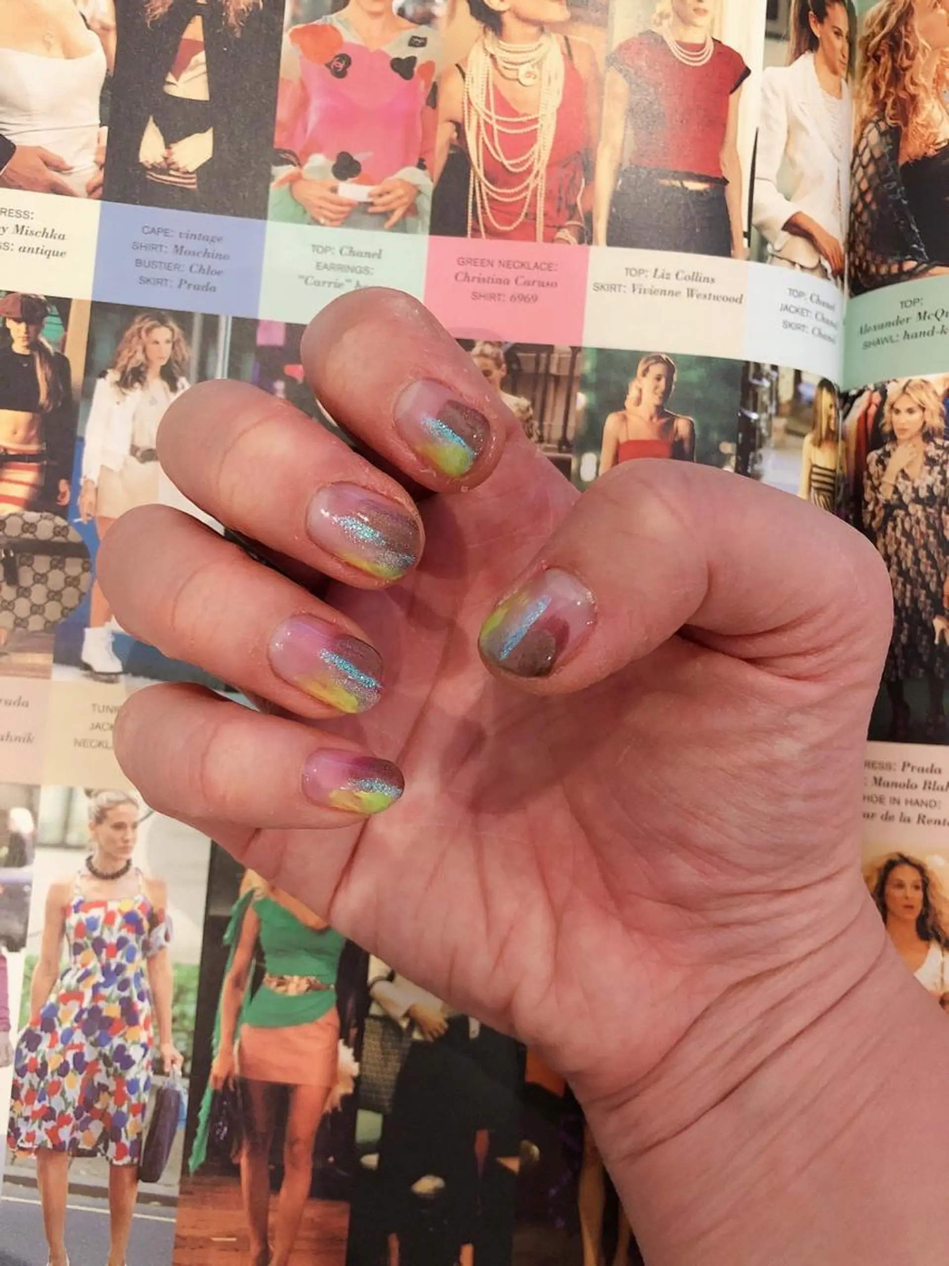 ネイル マグネットネイル ニュアンスネイル 4tunekick NAILS(フォーチュンキックネイルズ)所属・光森 淳子のネイルデザイン