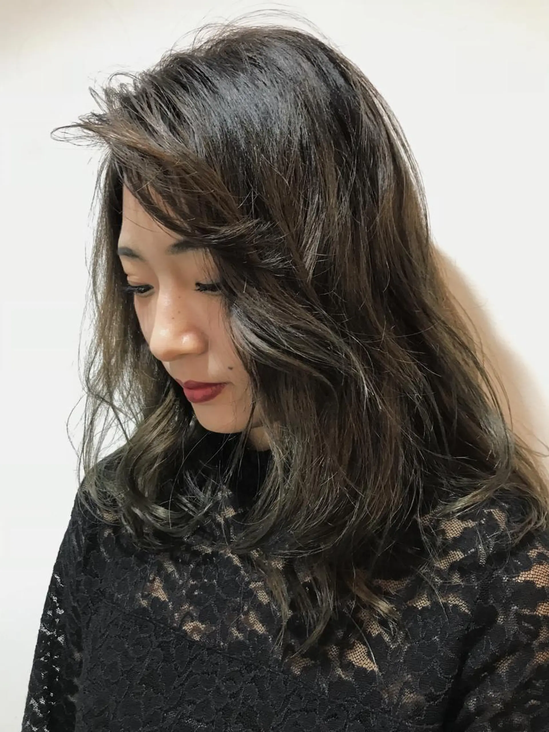 ロング カラー 💙あかみね 💙（mine）のヘアスタイル