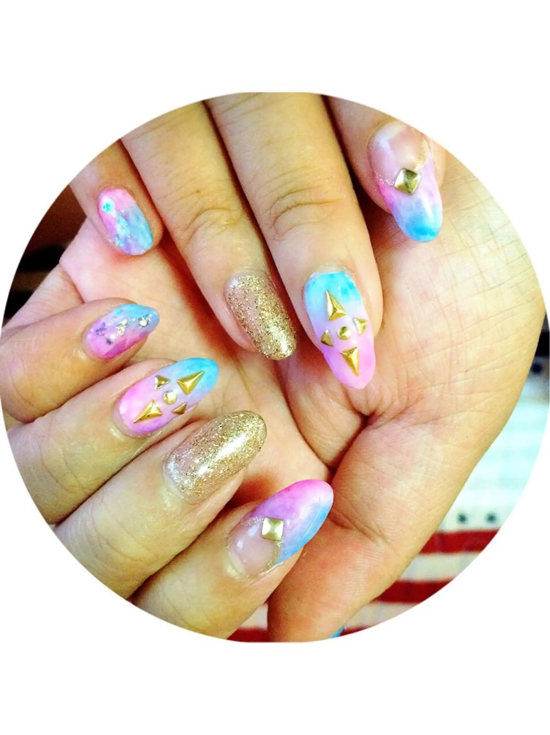 ネイル 名倉 なな子のネイルデザイン