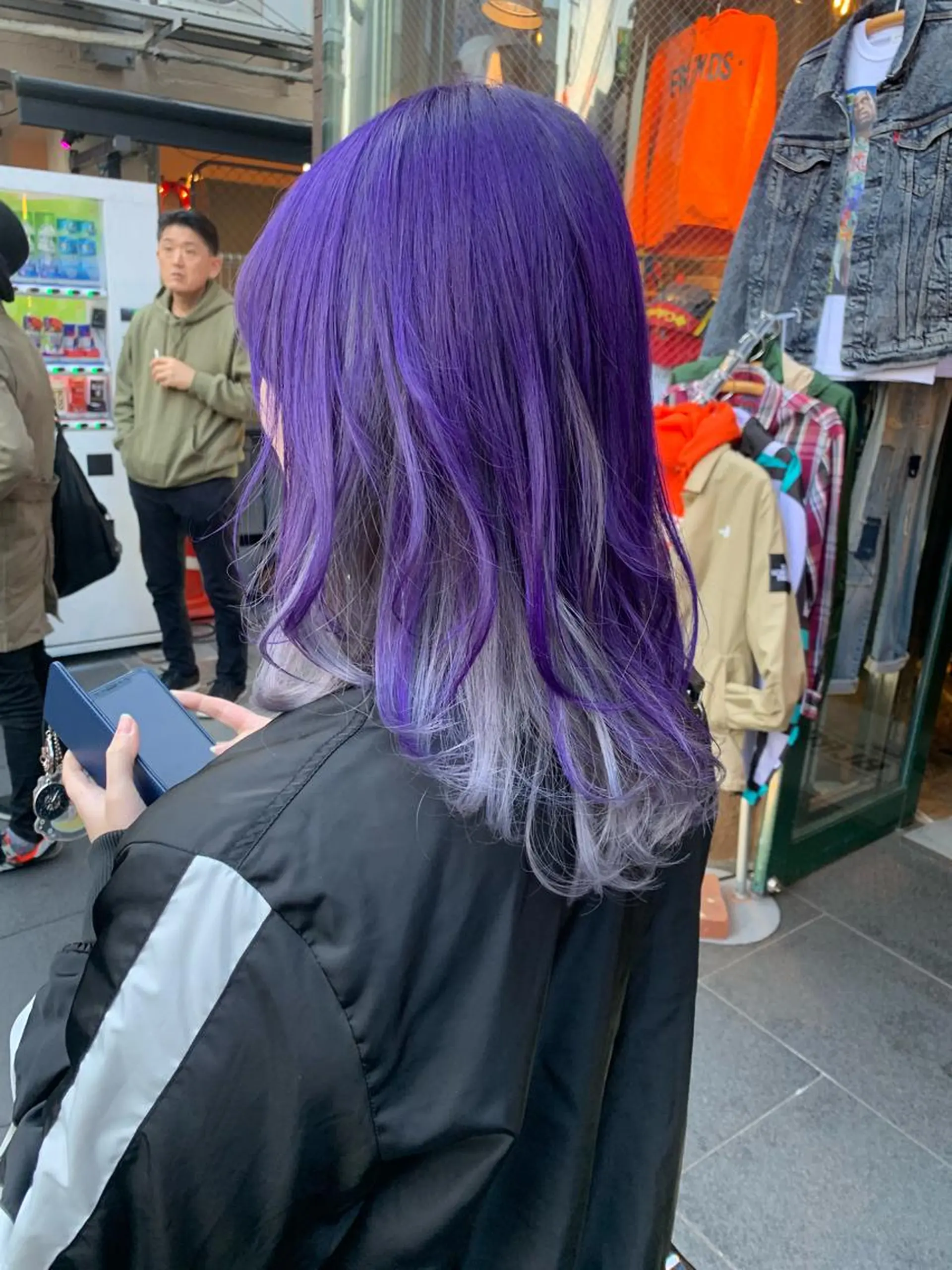 セミロング カラー ピンクベージュ/新潟 万代/高橋桃葉🍑のヘアスタイル