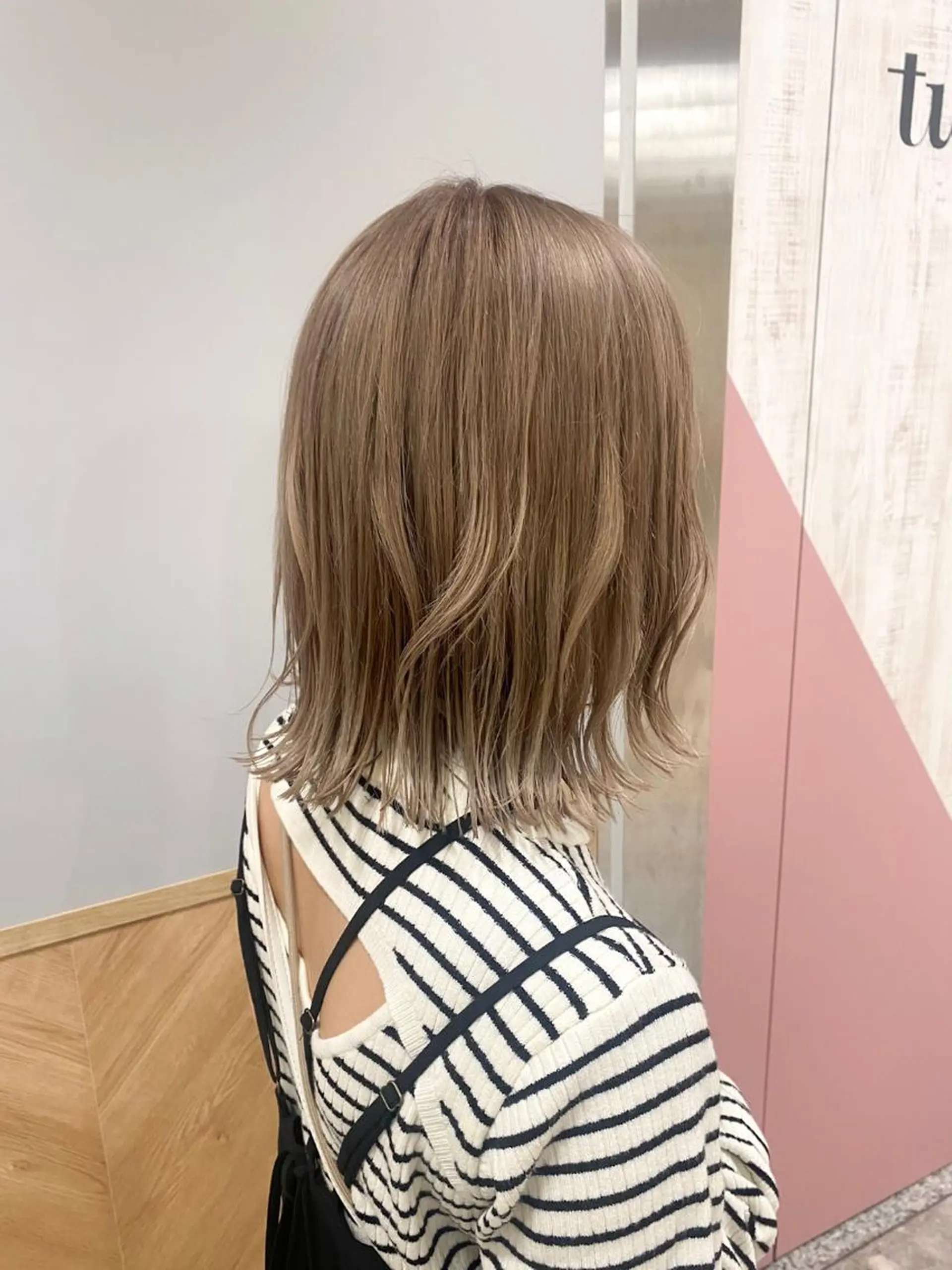 ミディアム カラー ヘアアレンジ ボブ /ニュアンス/ satomi🧸💖のヘアスタイル