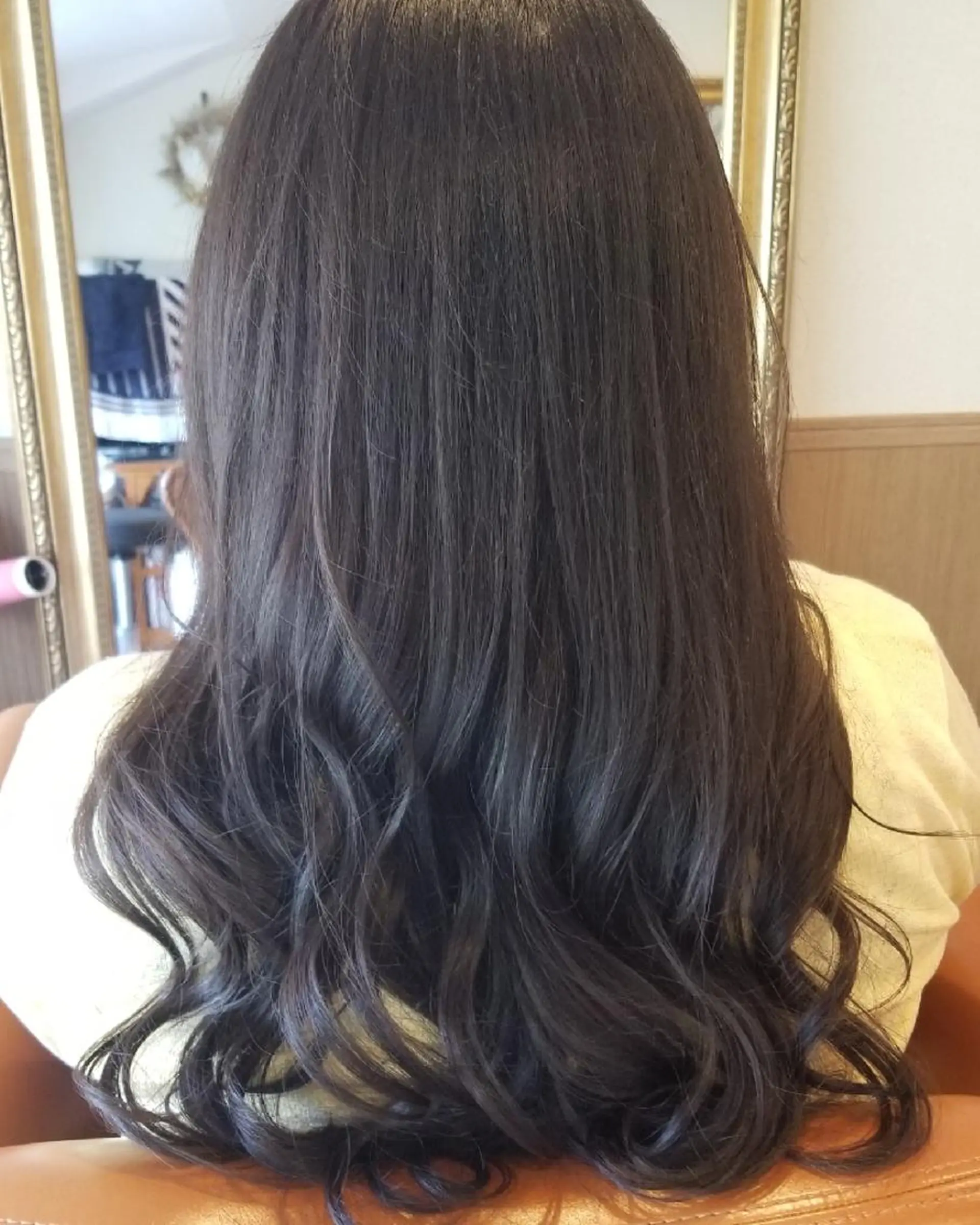 ロング カラー アディクシーカラー ブルーカラー 外国人風カラー トリートメント カット ヘアカラー トリートメント spa hair  ark 富井直美のヘアスタイル