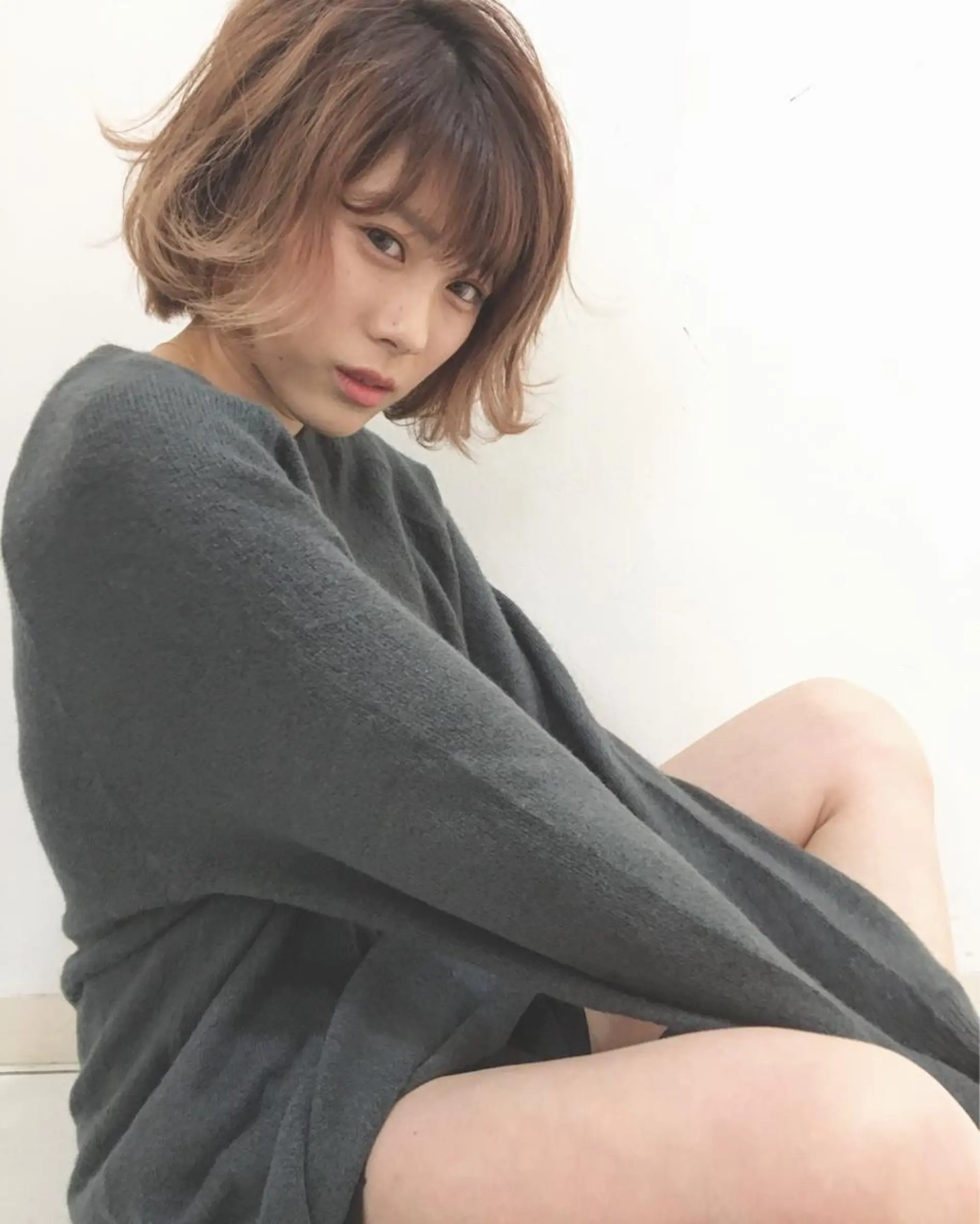 ショート 店長/mao/ 前髪/顔周りカットのヘアスタイル