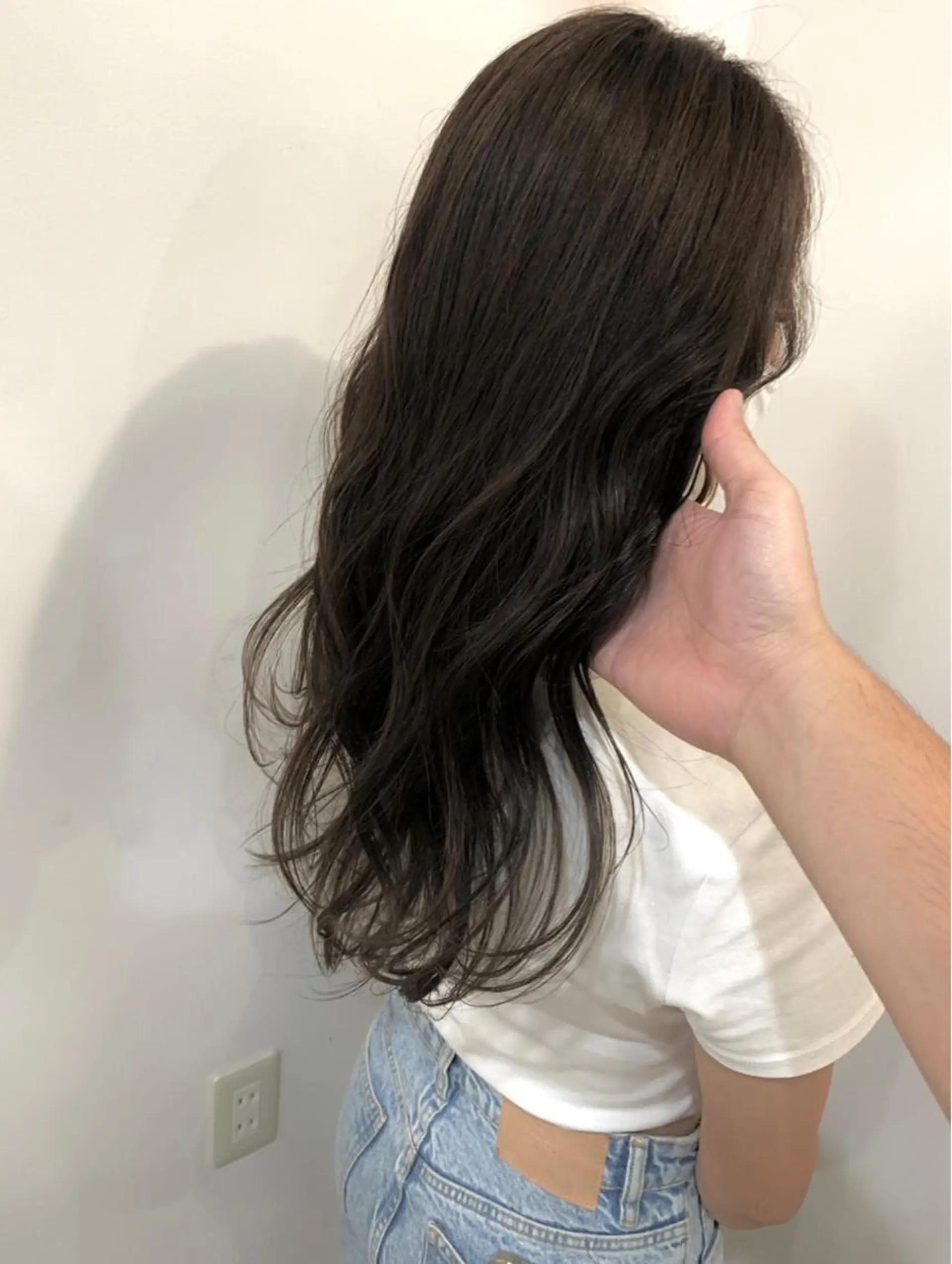 ロング カラー 透明感カラー 髪質改善 カット ヘアカラー トリートメント 中津No.1髪質改善 店長✨透ける暗髪のヘアスタイル