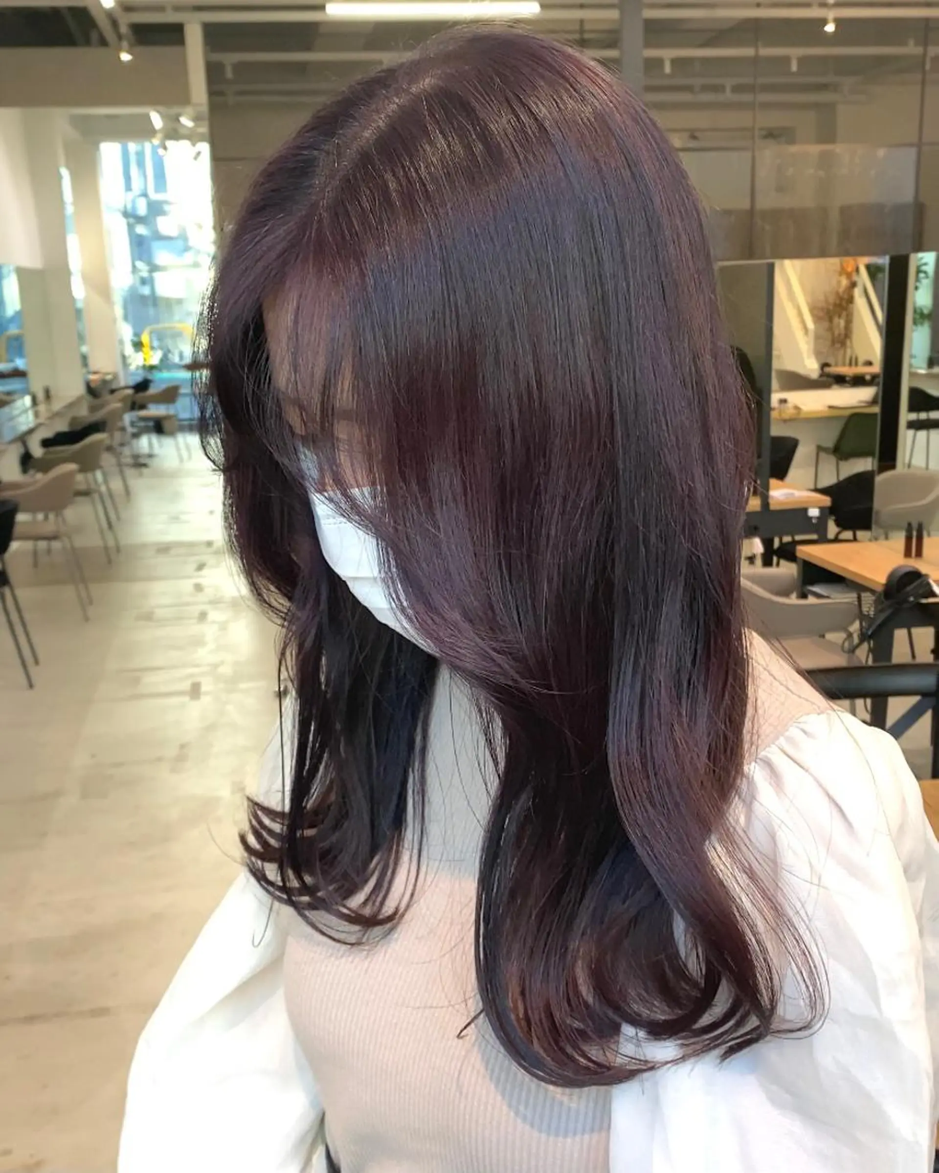 ミディアム カラー 【限定価格✨ ✂️】岩田真宏のヘアスタイル