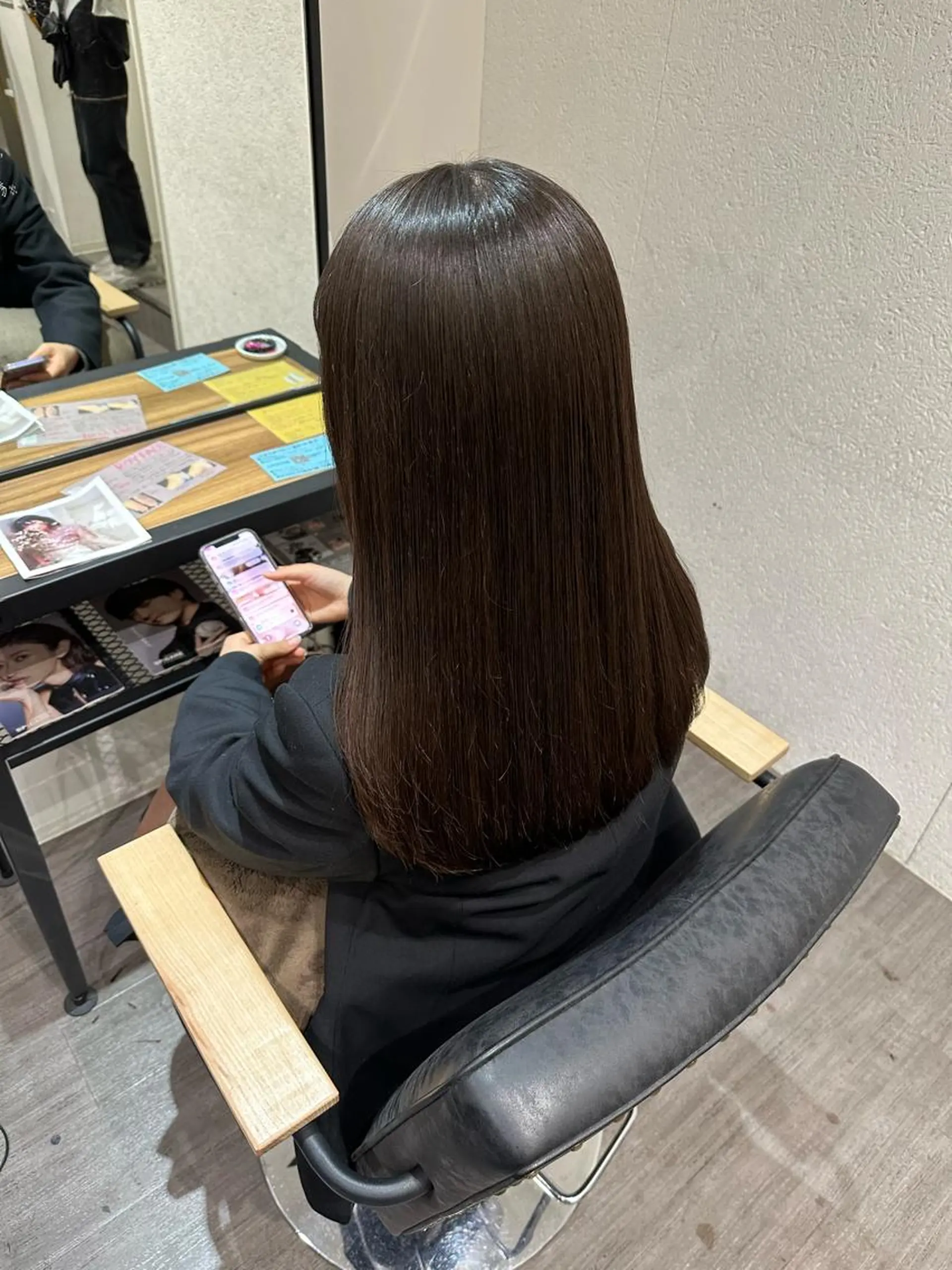 セミロング 髪質改善 トリートメント トリートメント ヘッドスパ 艶髪レイヤー上田 紗也🇰🇷💗のヘアスタイル