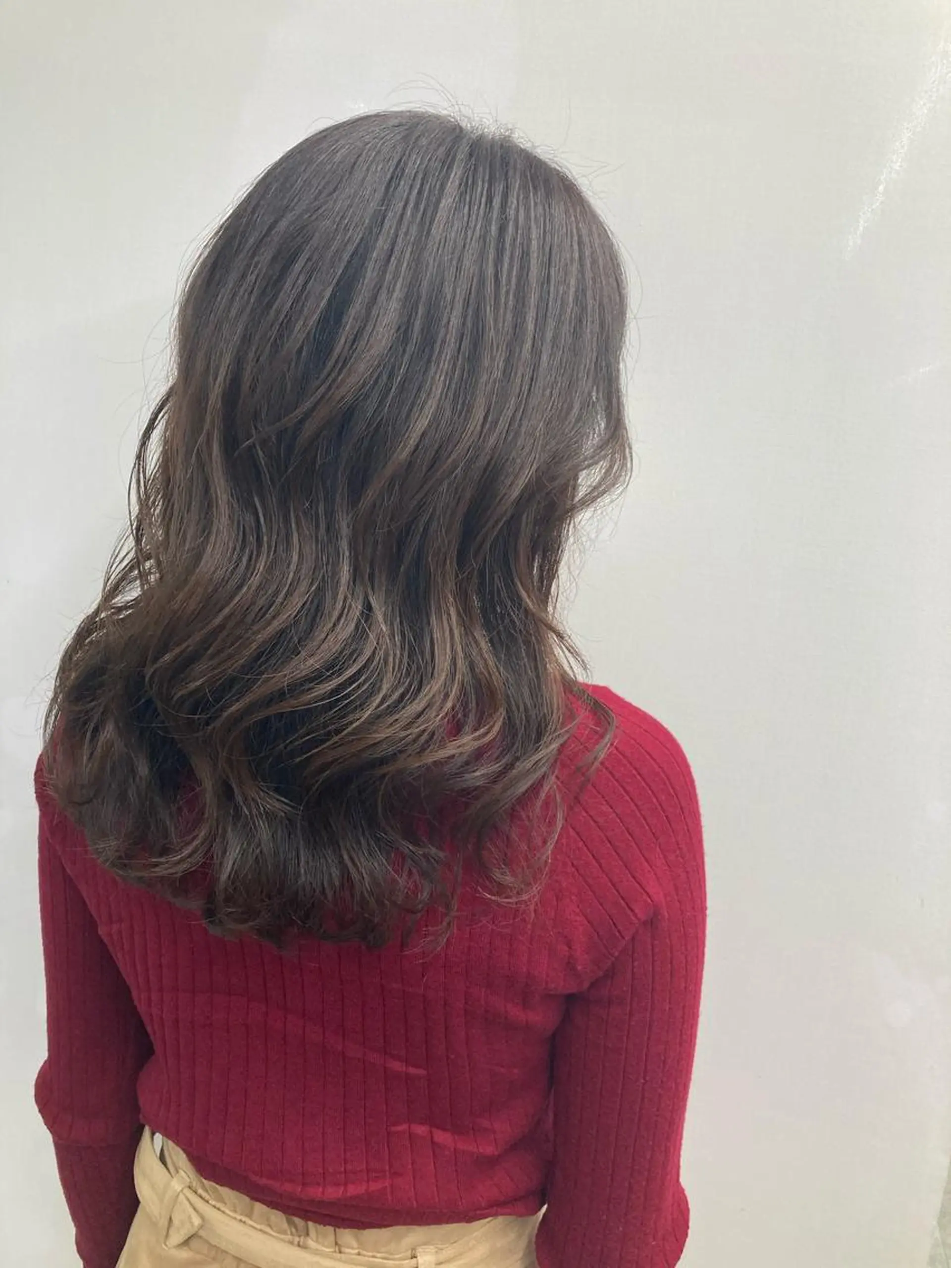 ミディアム カラー ヘアカラー ブリーチ&似合せボブ 田中寛十のヘアスタイル