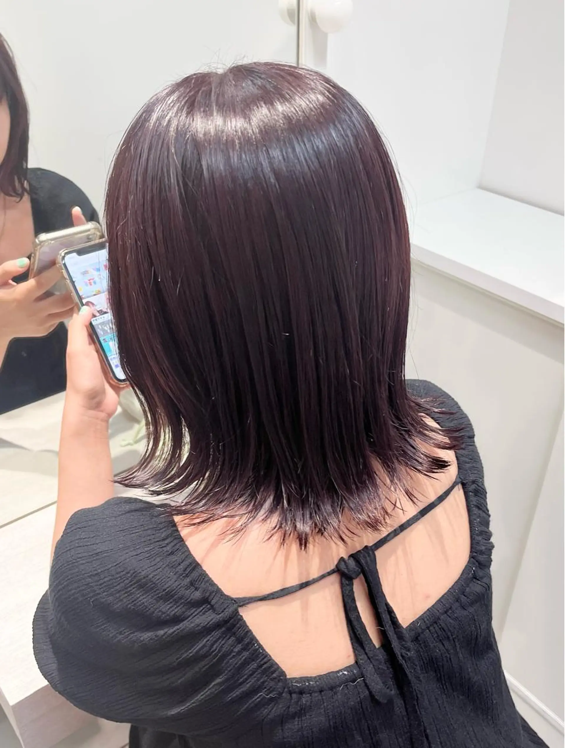 ショート 八尾 幸那のヘアスタイル