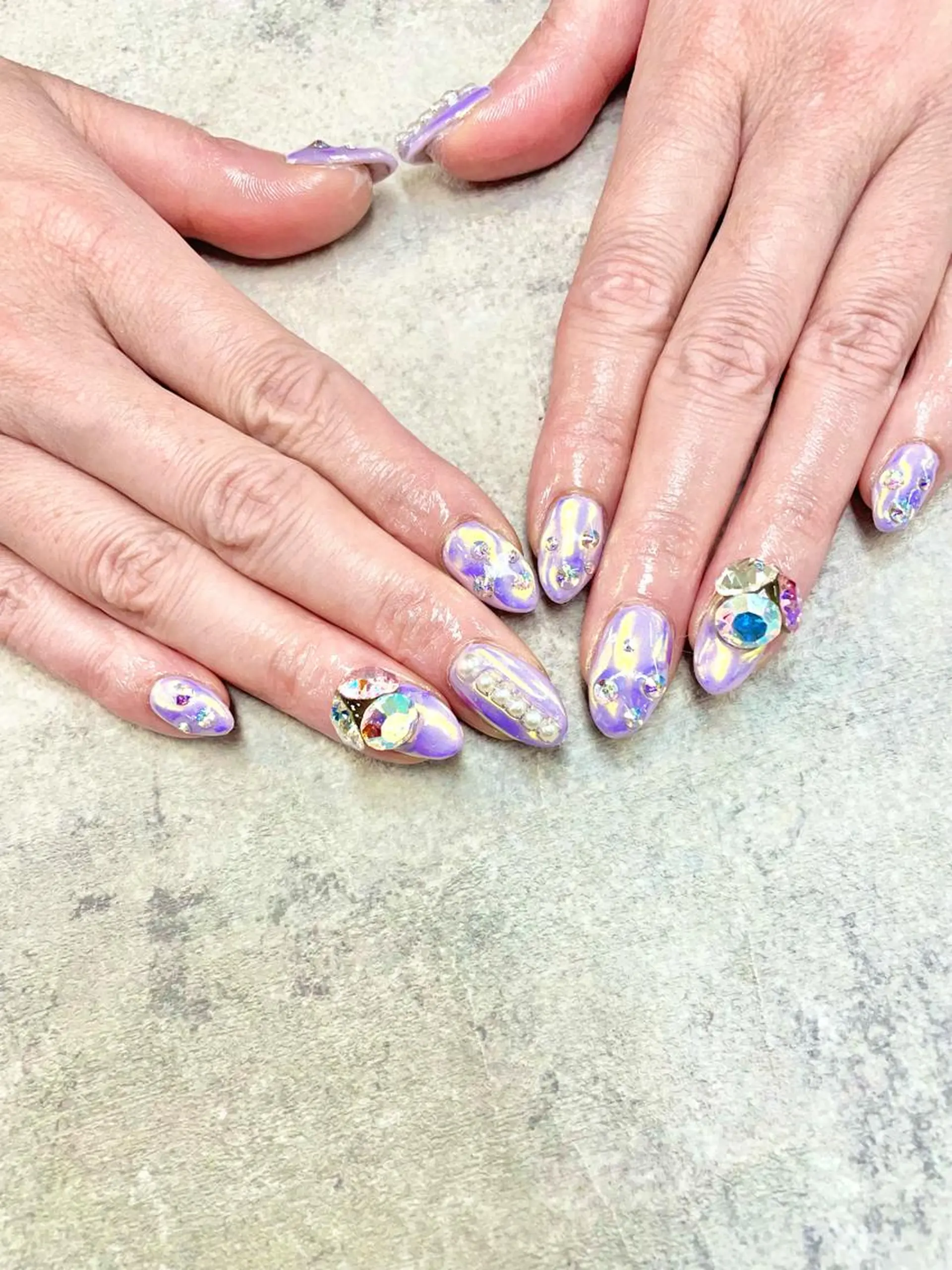 ネイル アートネイル ジェルネイル ミラーネイル オフィスネイル 夏ネイル ハンドネイル ハンドケア FASTNAIL PLUS 新宿店のネイルデザイン