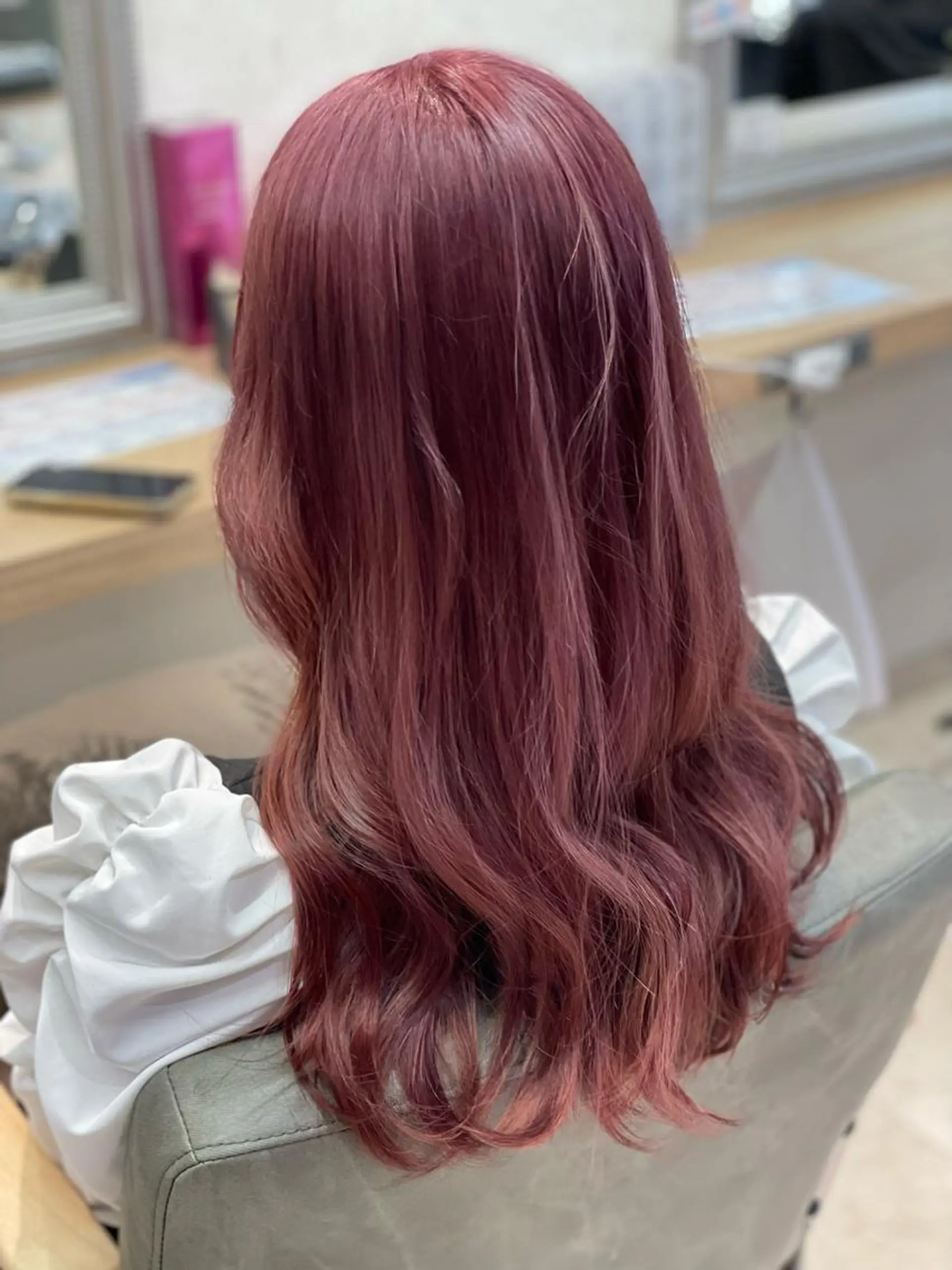 ミディアム カラー ヘアアレンジ ベージュカラー ブリーチ ケアブリーチ ダブルカラー イルミナカラー ヘアカラー トリートメント 髪質改善×ハイトーン 中田啄也のヘアスタイル