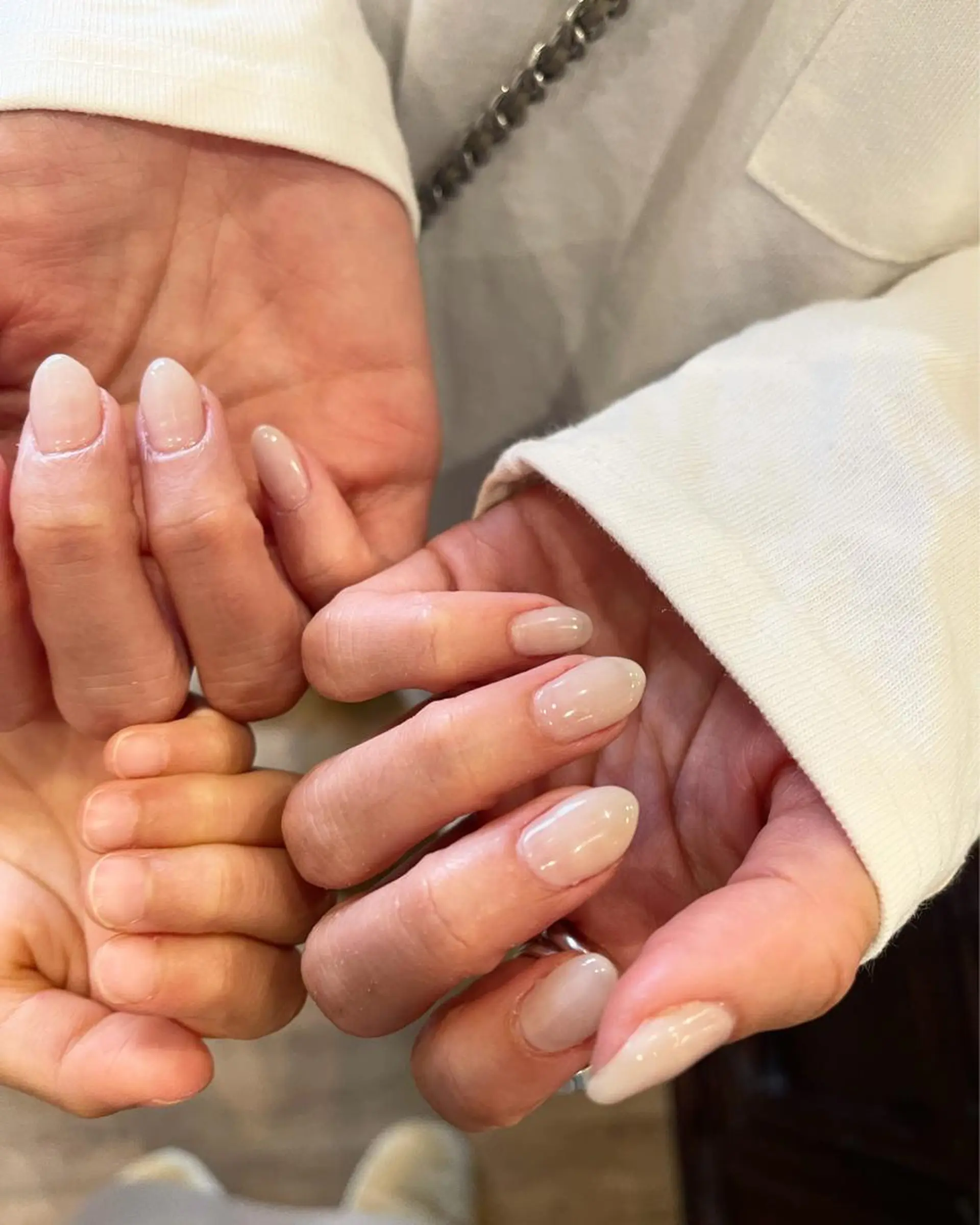 ネイル ニュアンスネイル オフィスネイル ショートネイル シンプルネイル 春ネイル ハンドネイル leaaloha　byBROWN HAIR所属・レアアロハ宇都宮 /ネイル.メンズ脱毛のネイルデザイン