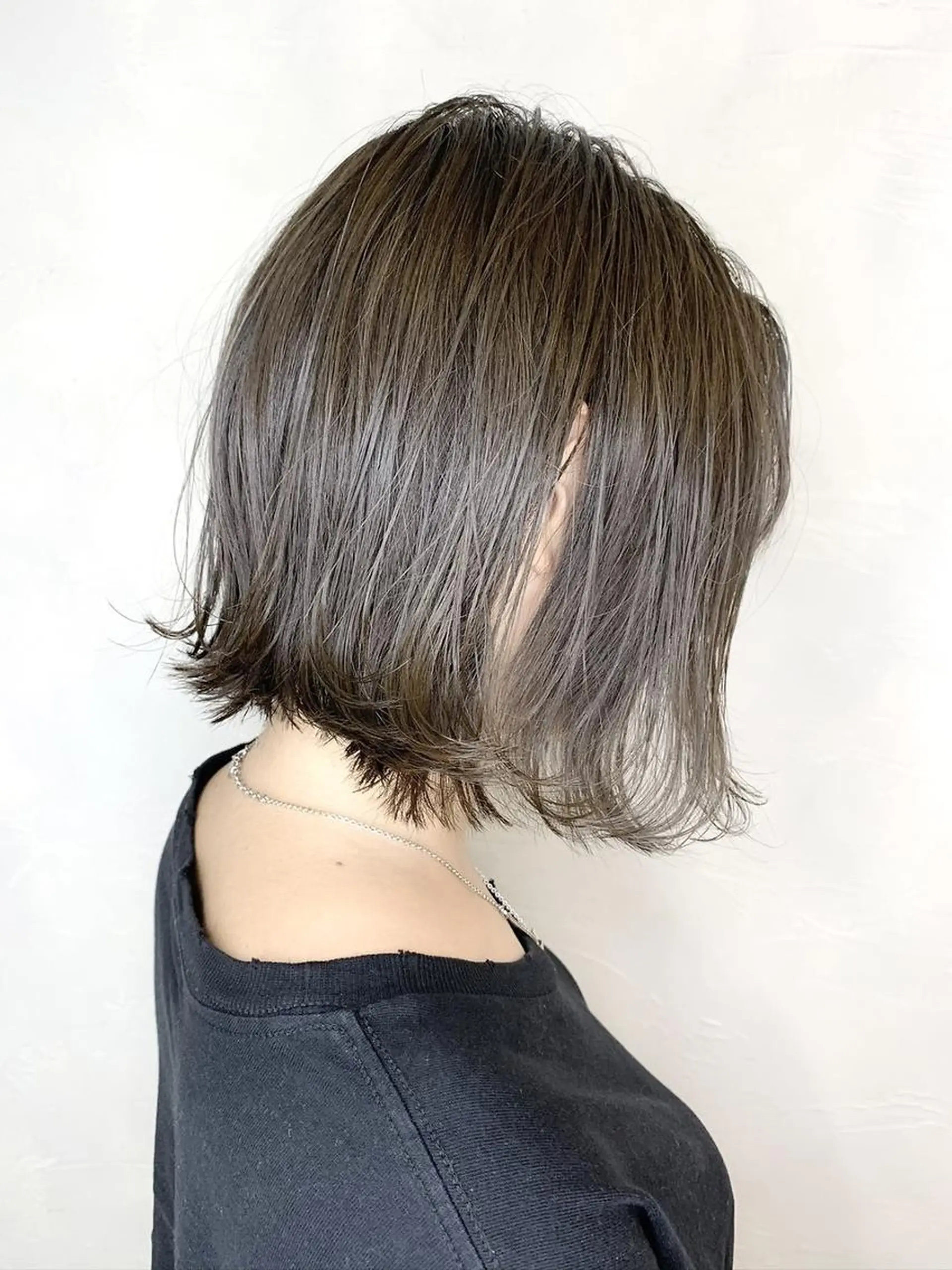 ショート カラー ハイライトカラー ハイライト 外ハネヘア ANGELICA LABO 梅田店のヘアスタイル