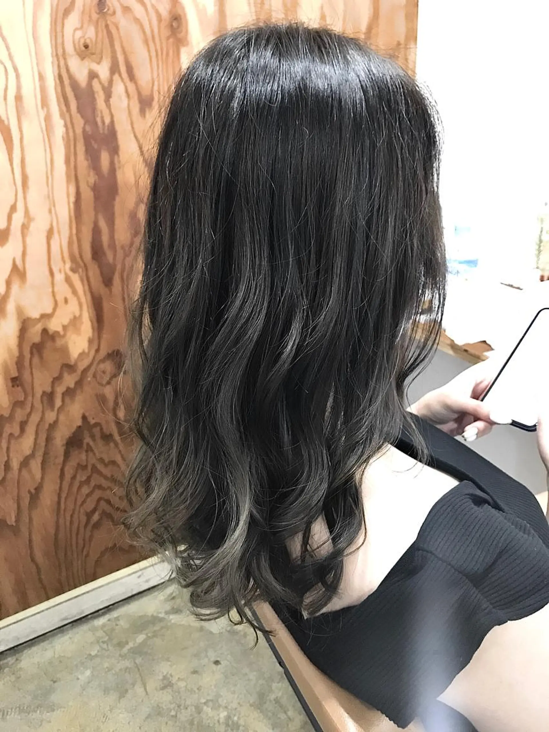 セミロング カラー ヘアカラー トリートメント 💎髪質改善💎 デザイナーshinのヘアスタイル