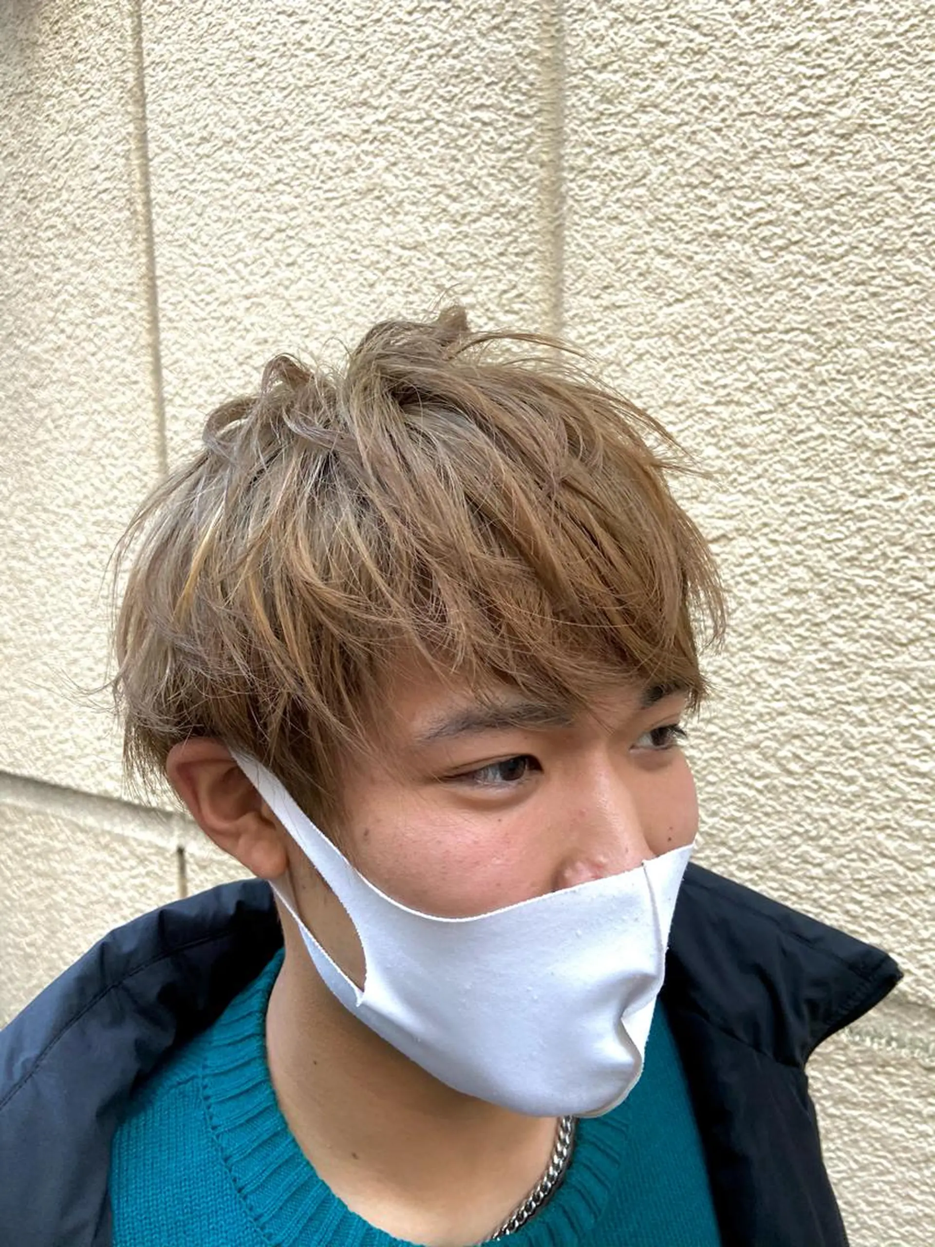 ショート カラー メンズ ヘアカラー 似合わせボブ💓/ 美髪縮毛✨豊嶋龍佑のヘアスタイル