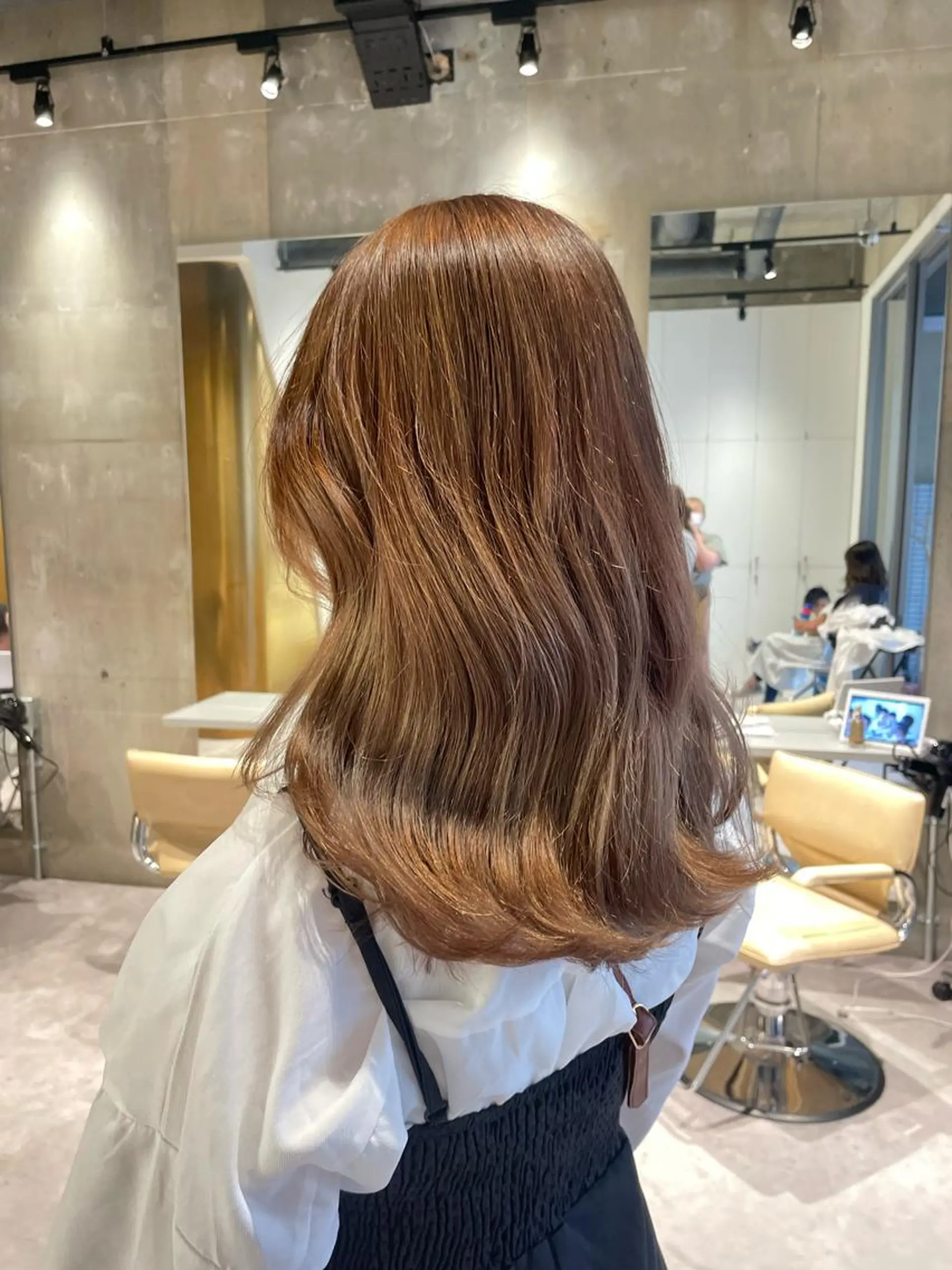 ロング カラー パーマ 海外レイヤー 🇺🇸/ヒナコのヘアスタイル